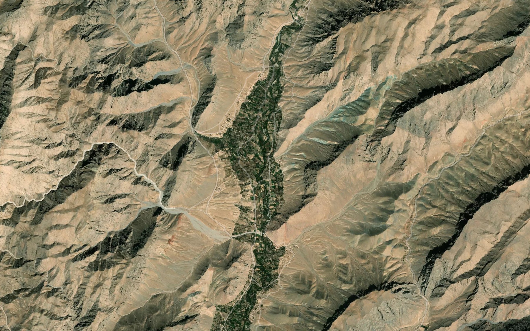 Satellite map of the Nawah-ye Sultan-e Bum