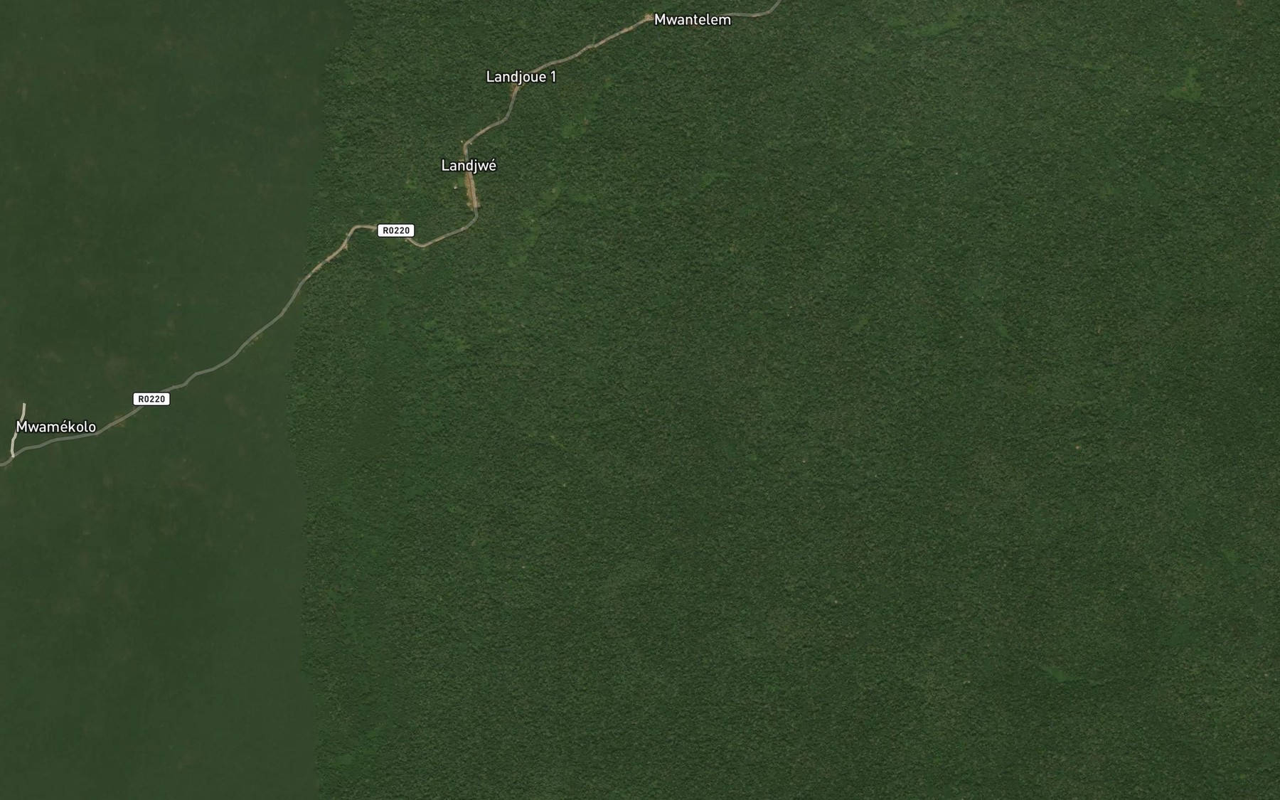 Satellite map of the Amapep