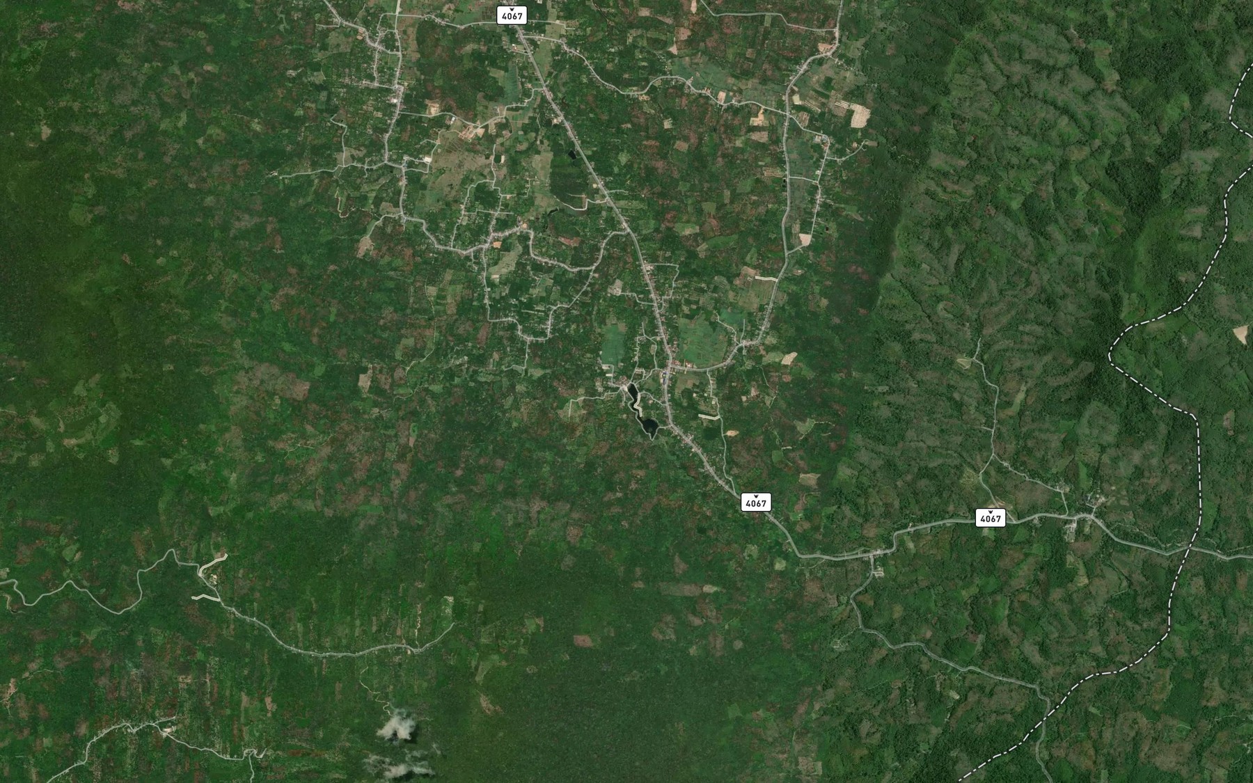 Satellite map of the Nong Nam Ban Thamnop