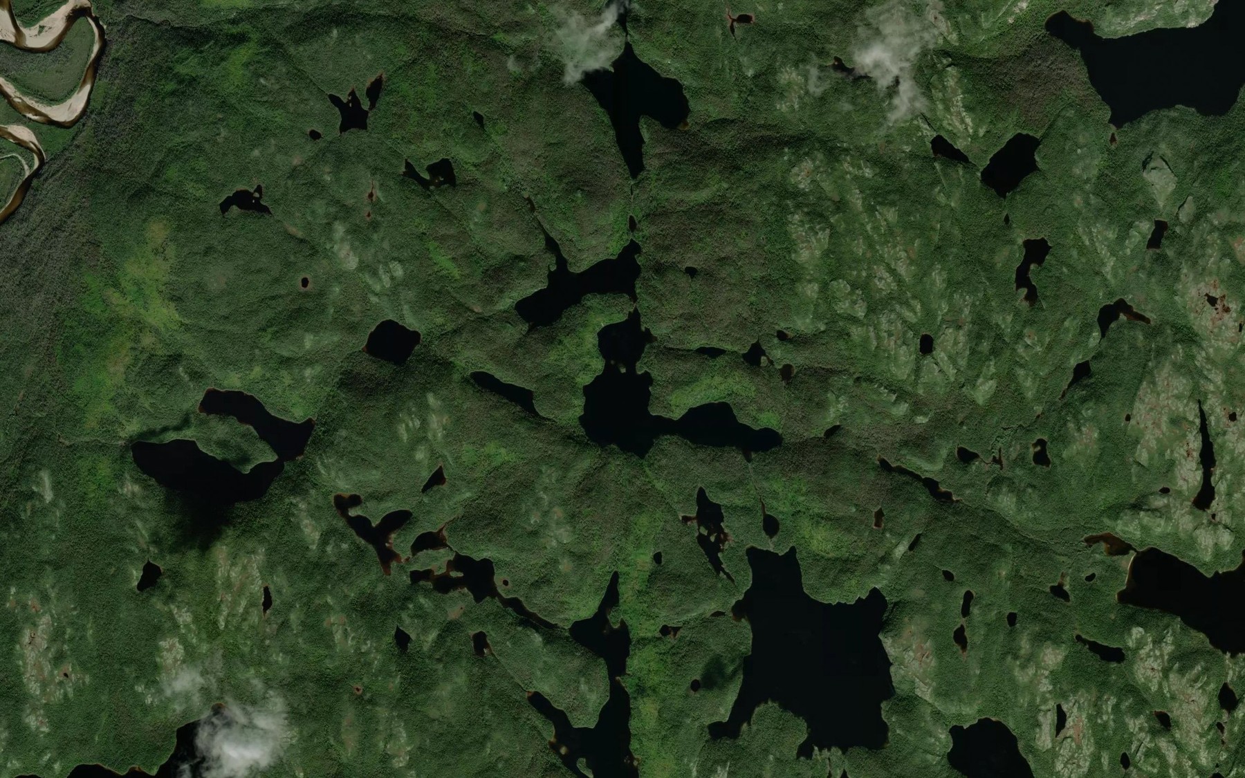 Satellite map of the Lac Hippocampe