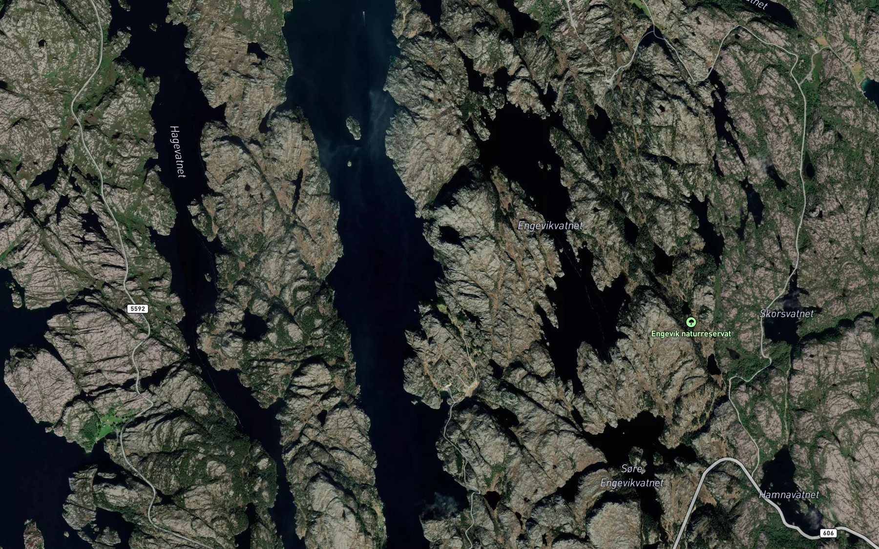Satellite map of the Sjogardsvika
