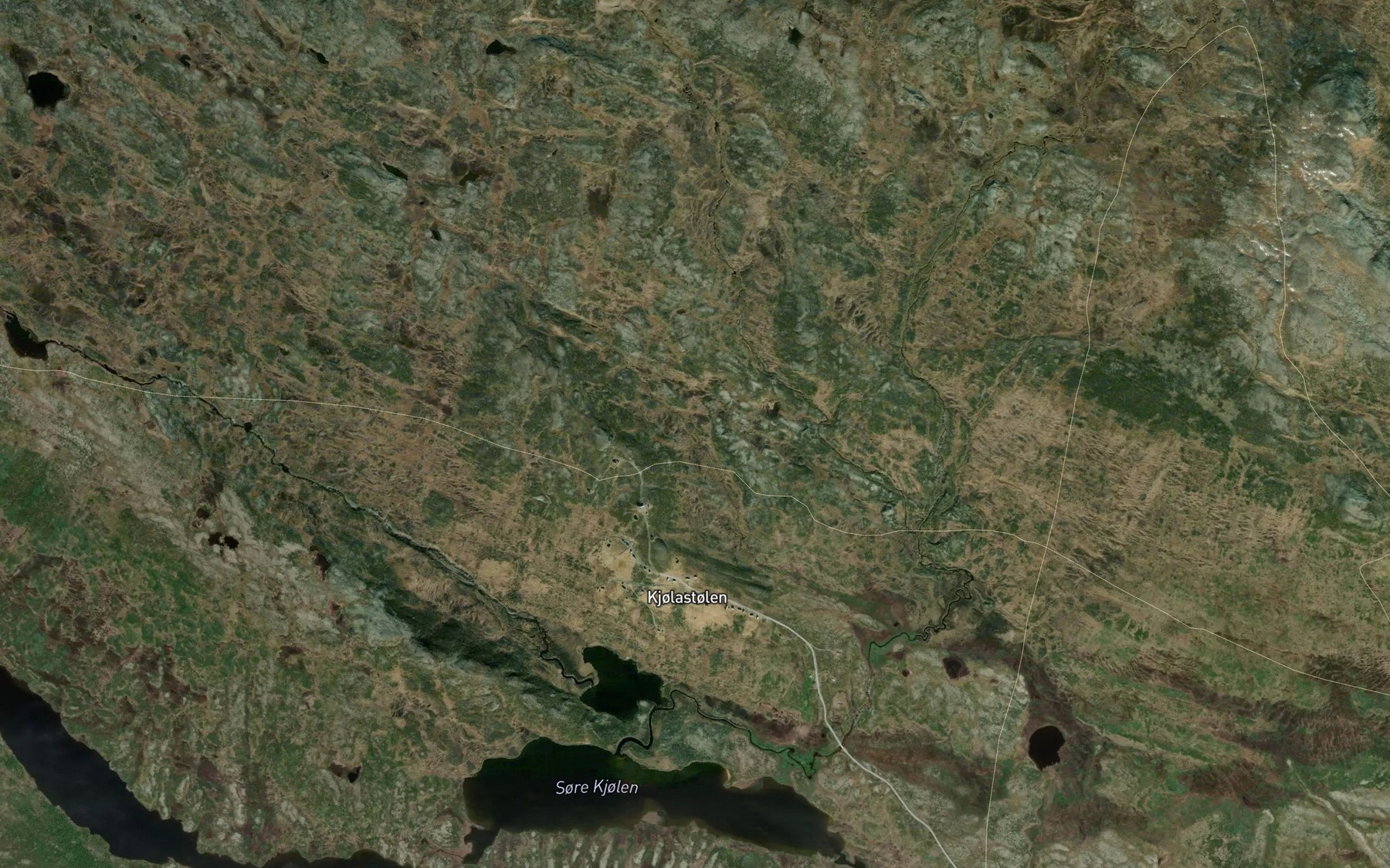 Satellite map of the Hogdabekken