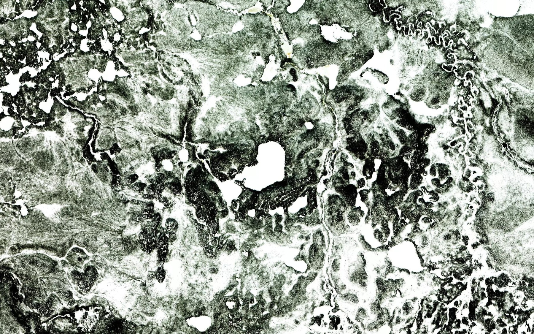 Satellite map of the Duck Lake