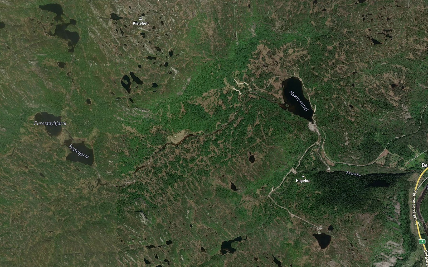 Satellite map of the Haegestoylani