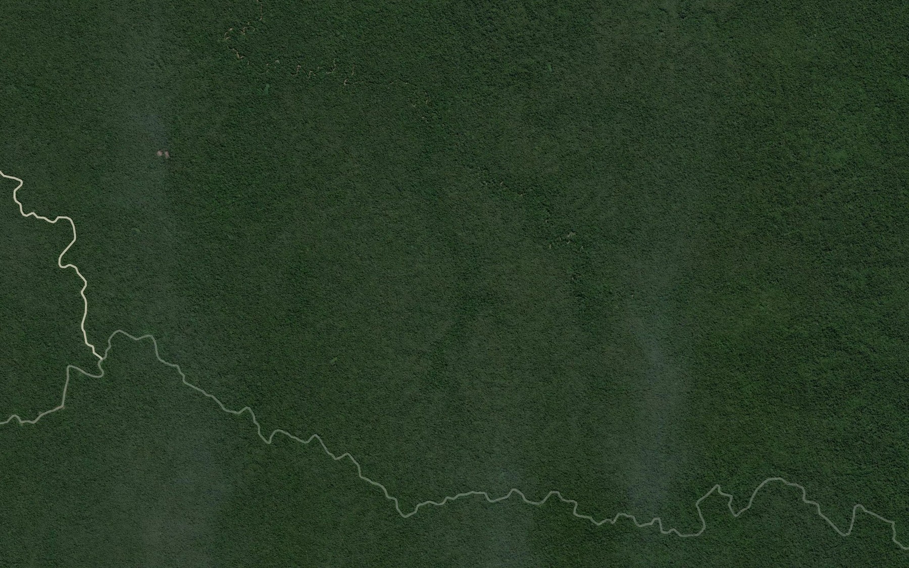Satellite map of the Koni River