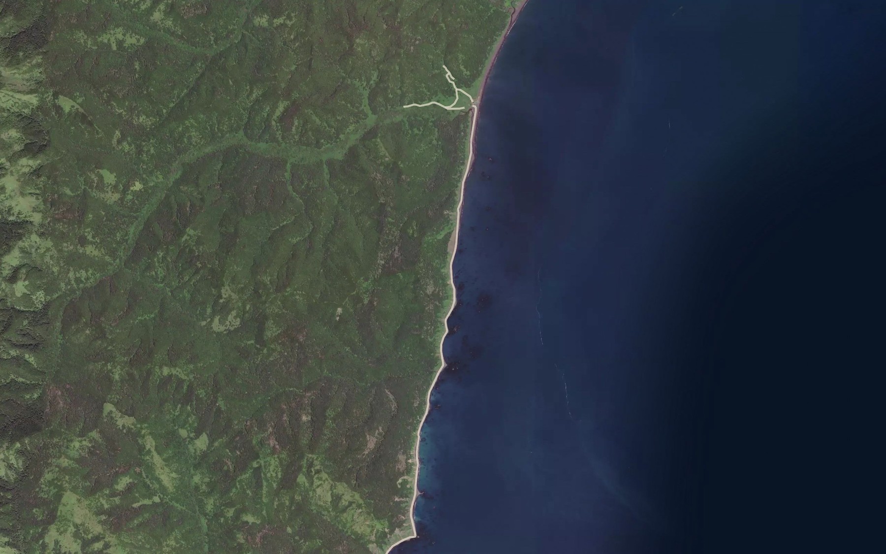 Satellite map of the Reyd Yevstafiya