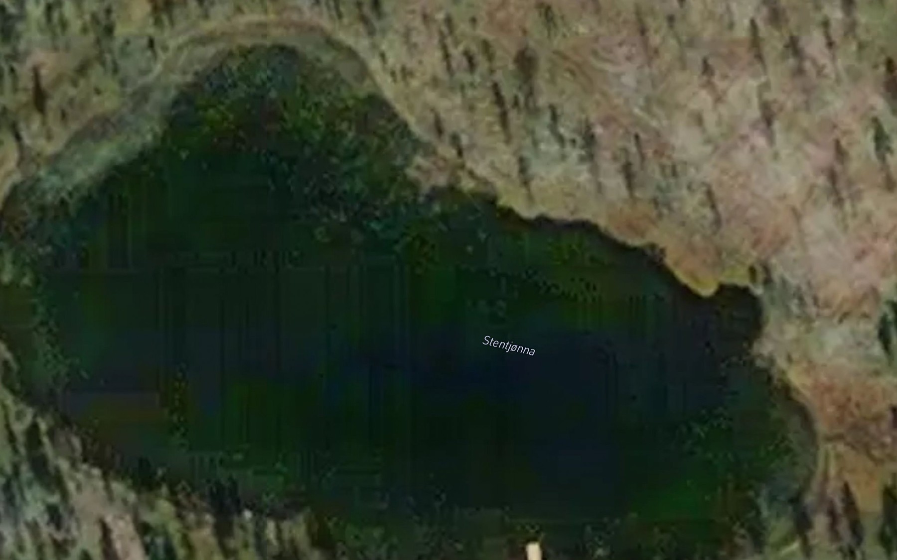 Satellite map of the Stentjonna