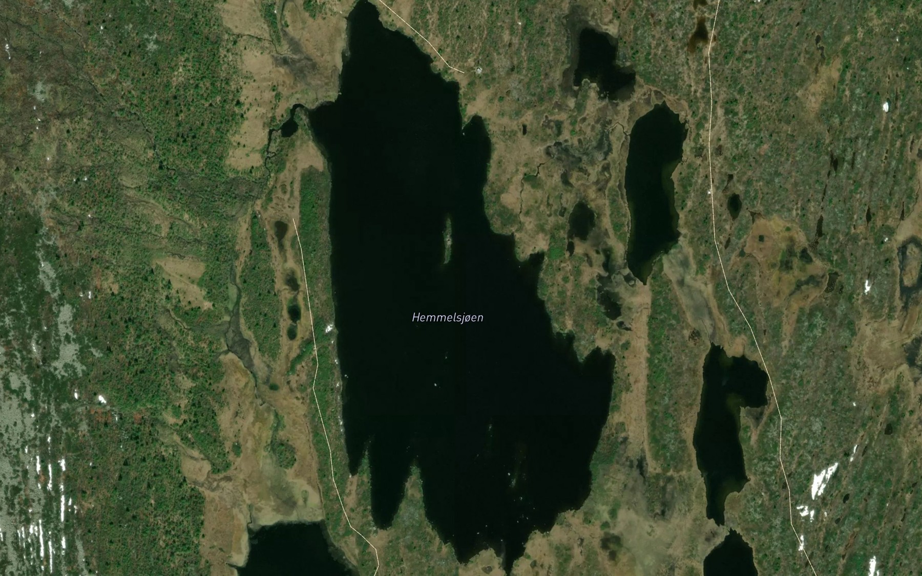 Satellite map of the Himmelsjoen