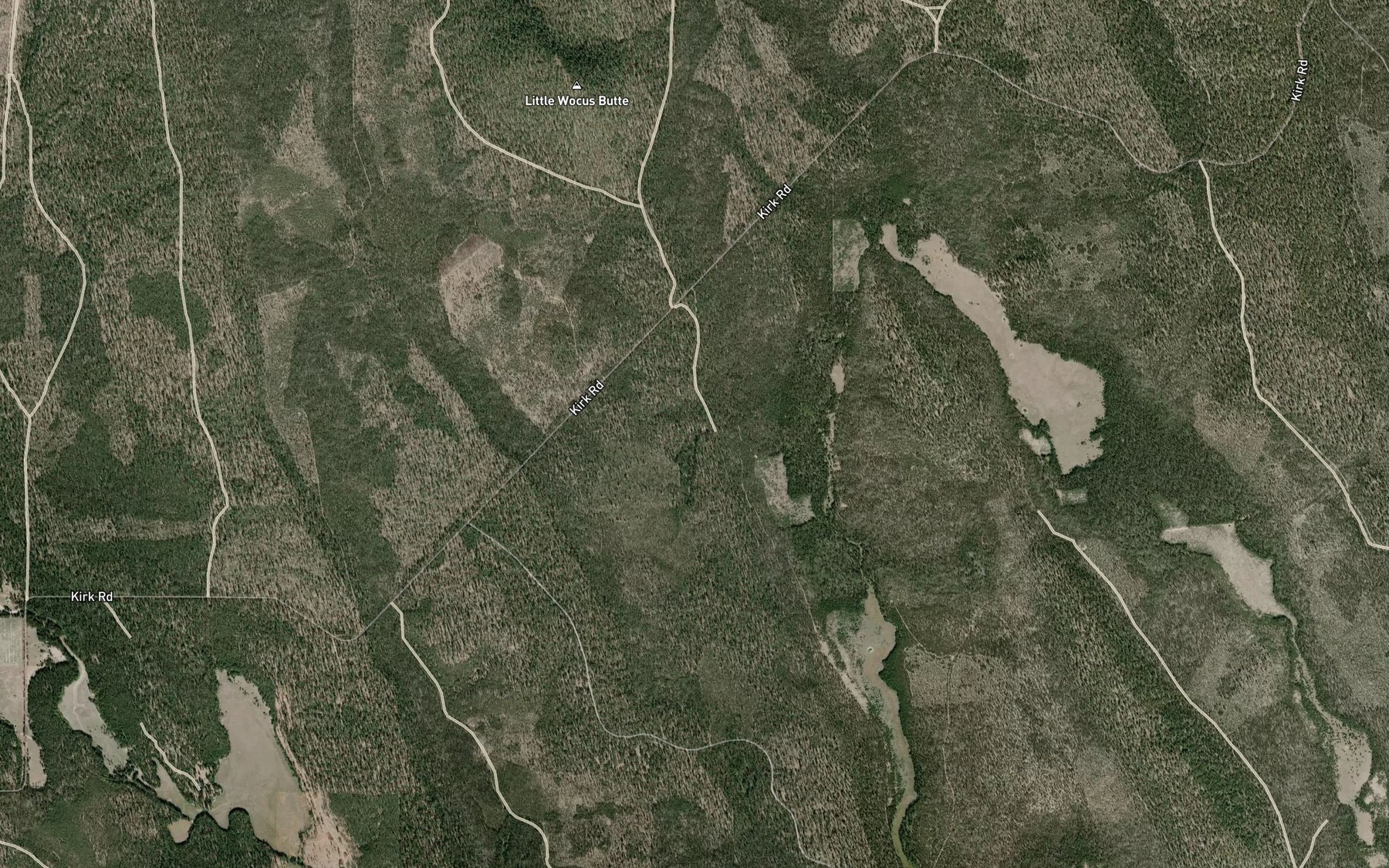 Satellite map of the Dice Crane Spring