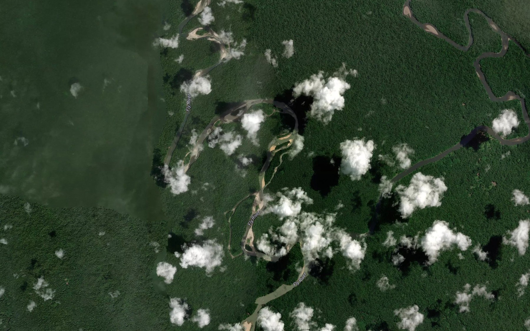 Satellite map of the Wai Pnyang