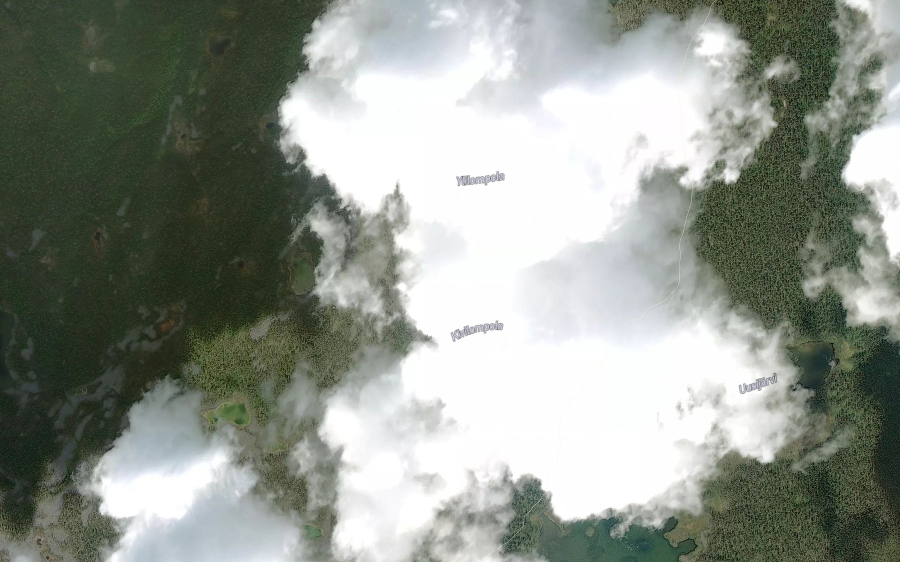 Satellite map of the Matakivilompola