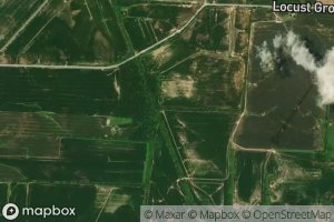 Satellite map of the Mulherin Creek