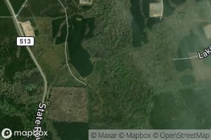 Satellite map of the Chatman Bayou