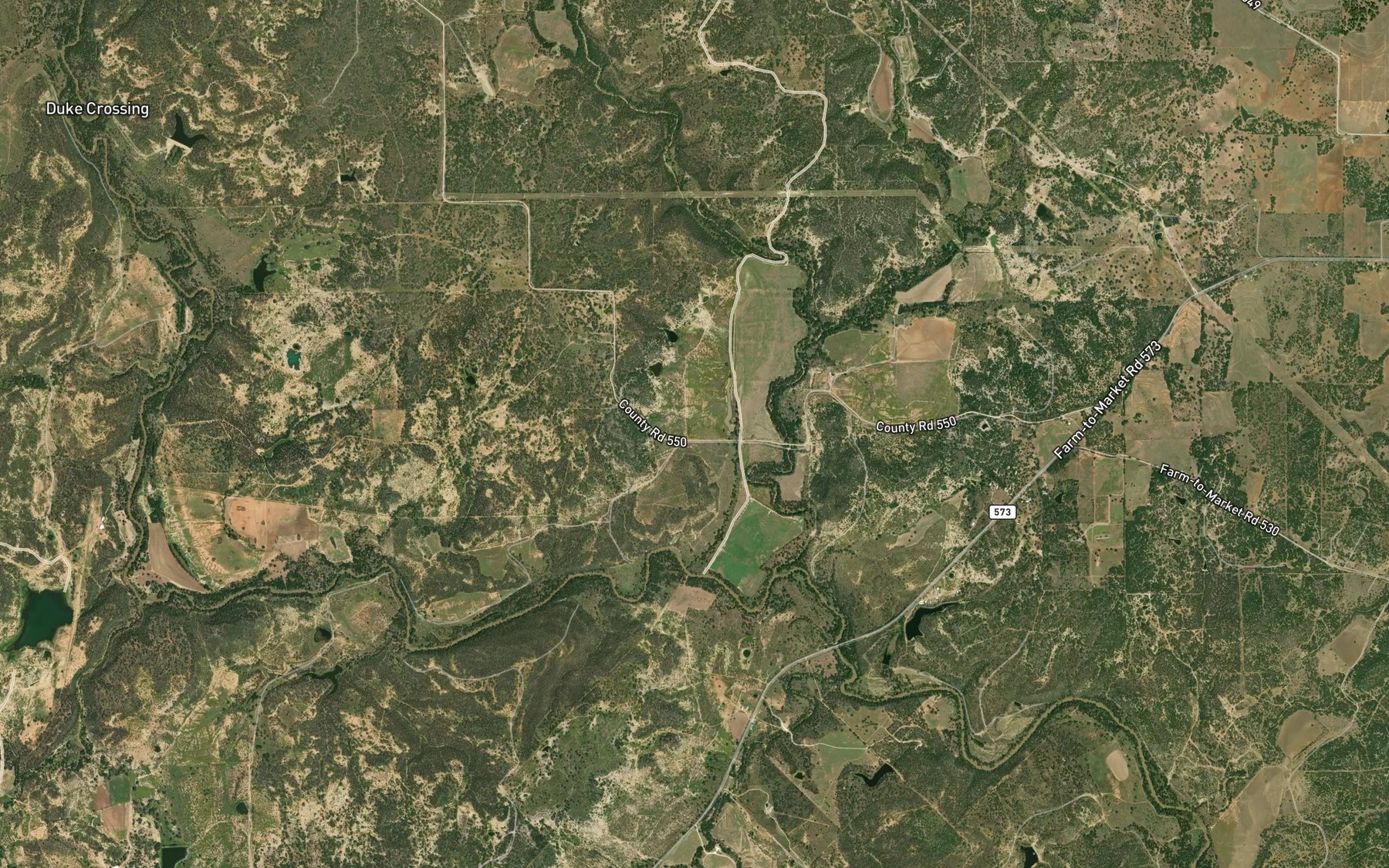Satellite map of the John Graves Lake Number 5