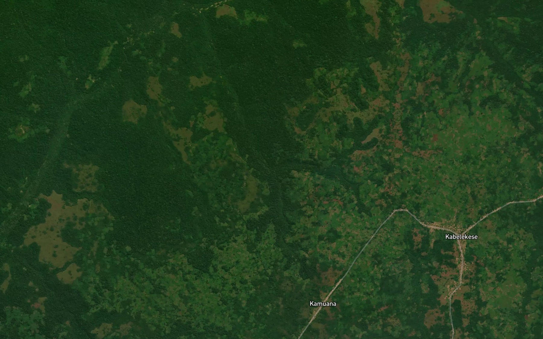 Satellite map of the Kaloie