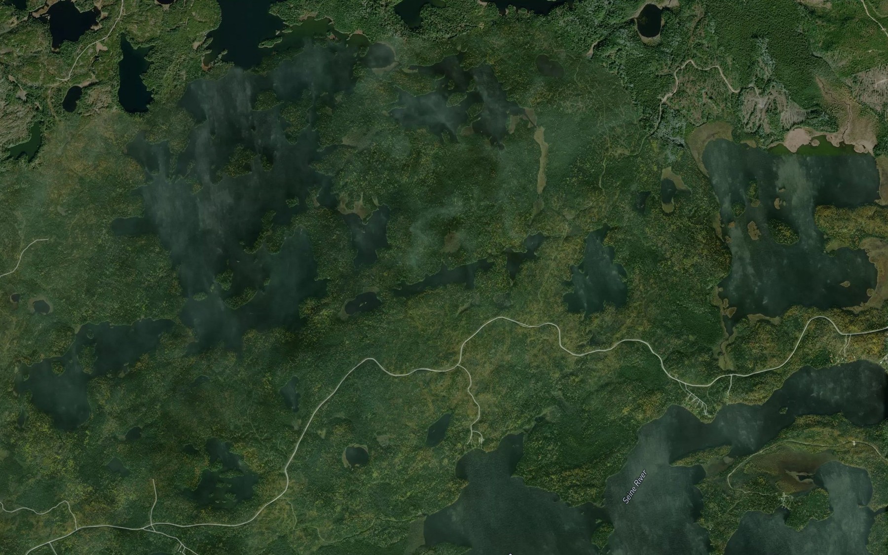 Satellite map of the Key Lake