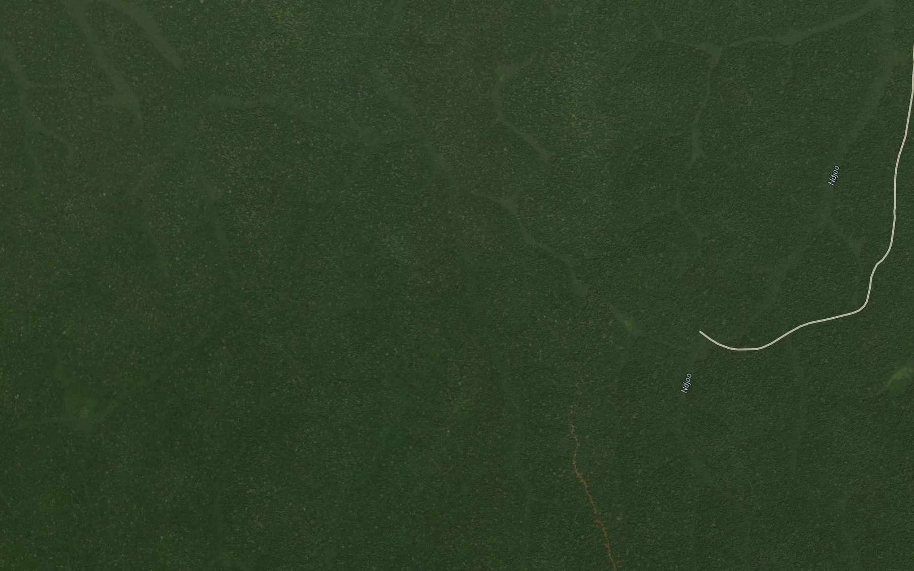 Satellite map of the Ektilis