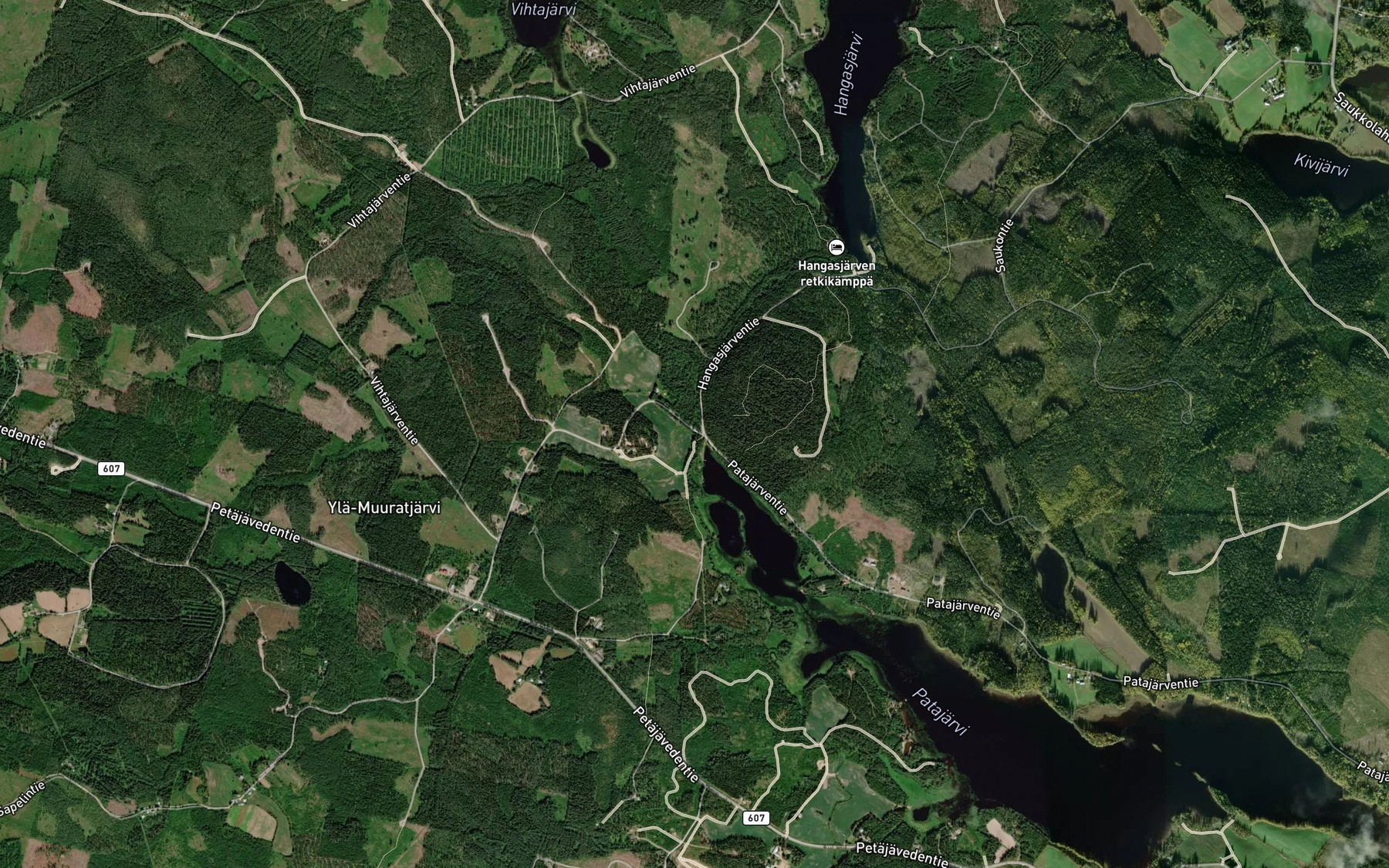 Satellite map of the Vihtaoja