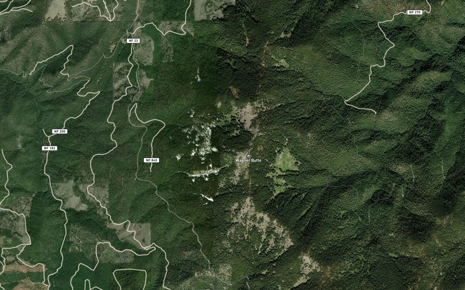 Satellite map of the Cold Spring