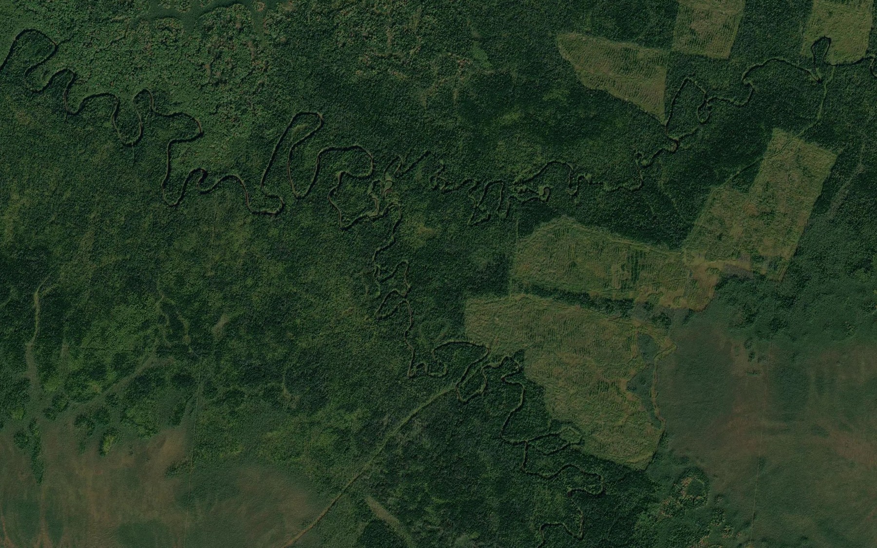 Satellite map of the Listvyazhka