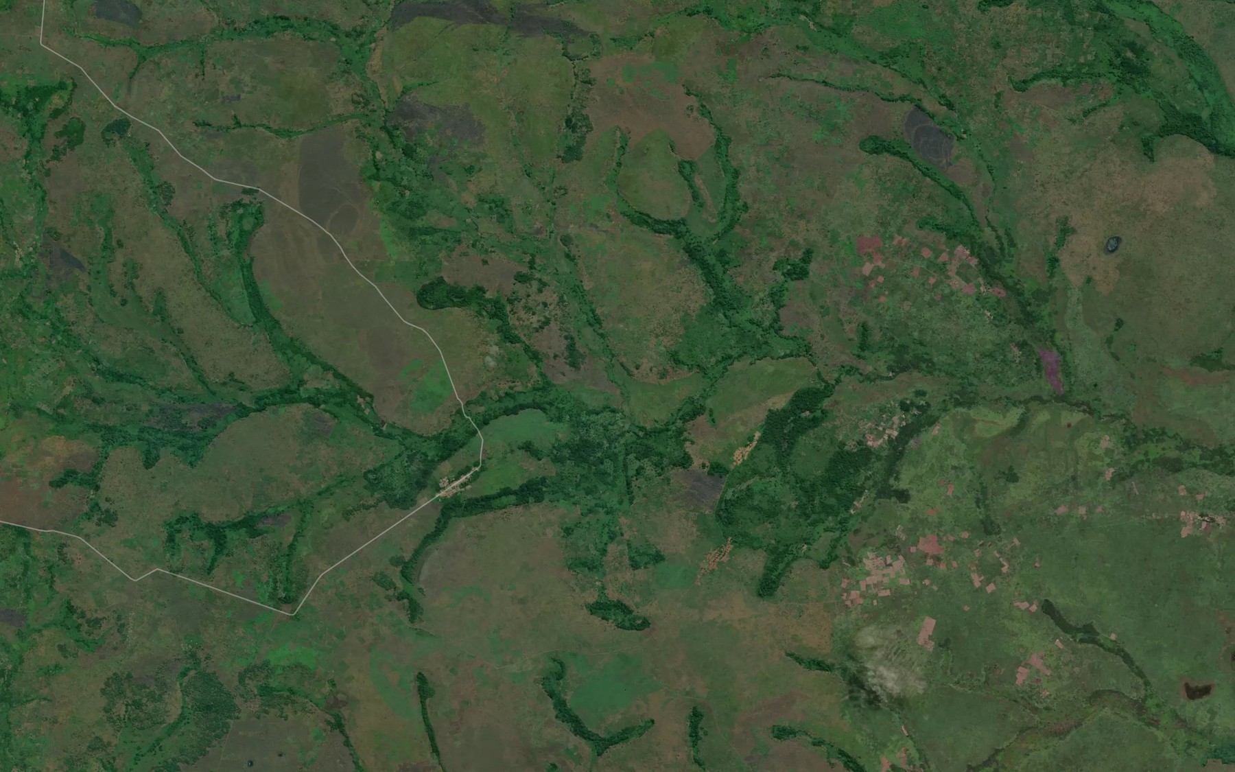 Satellite map of the Welelemo