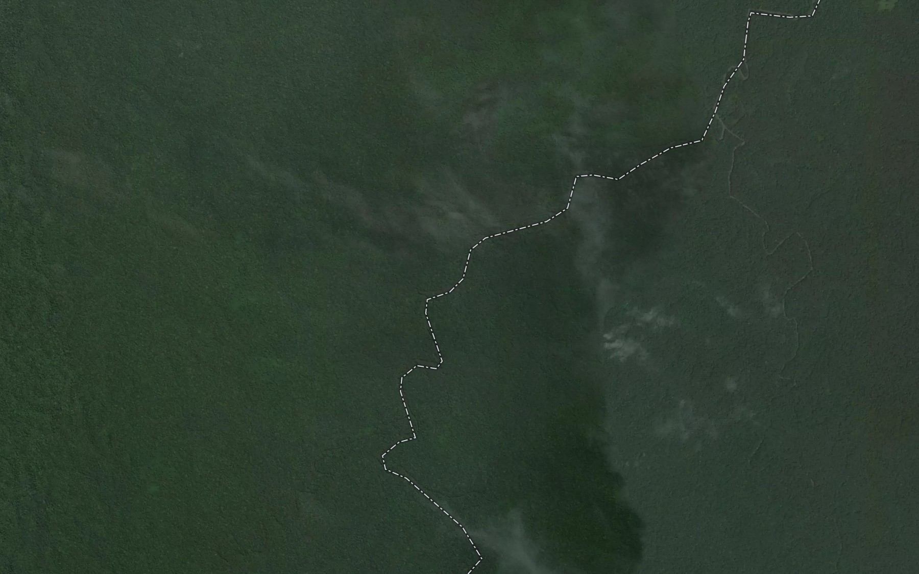 Satellite map of the Amatubu