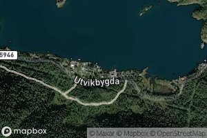 Satellite map of the Lilleevja