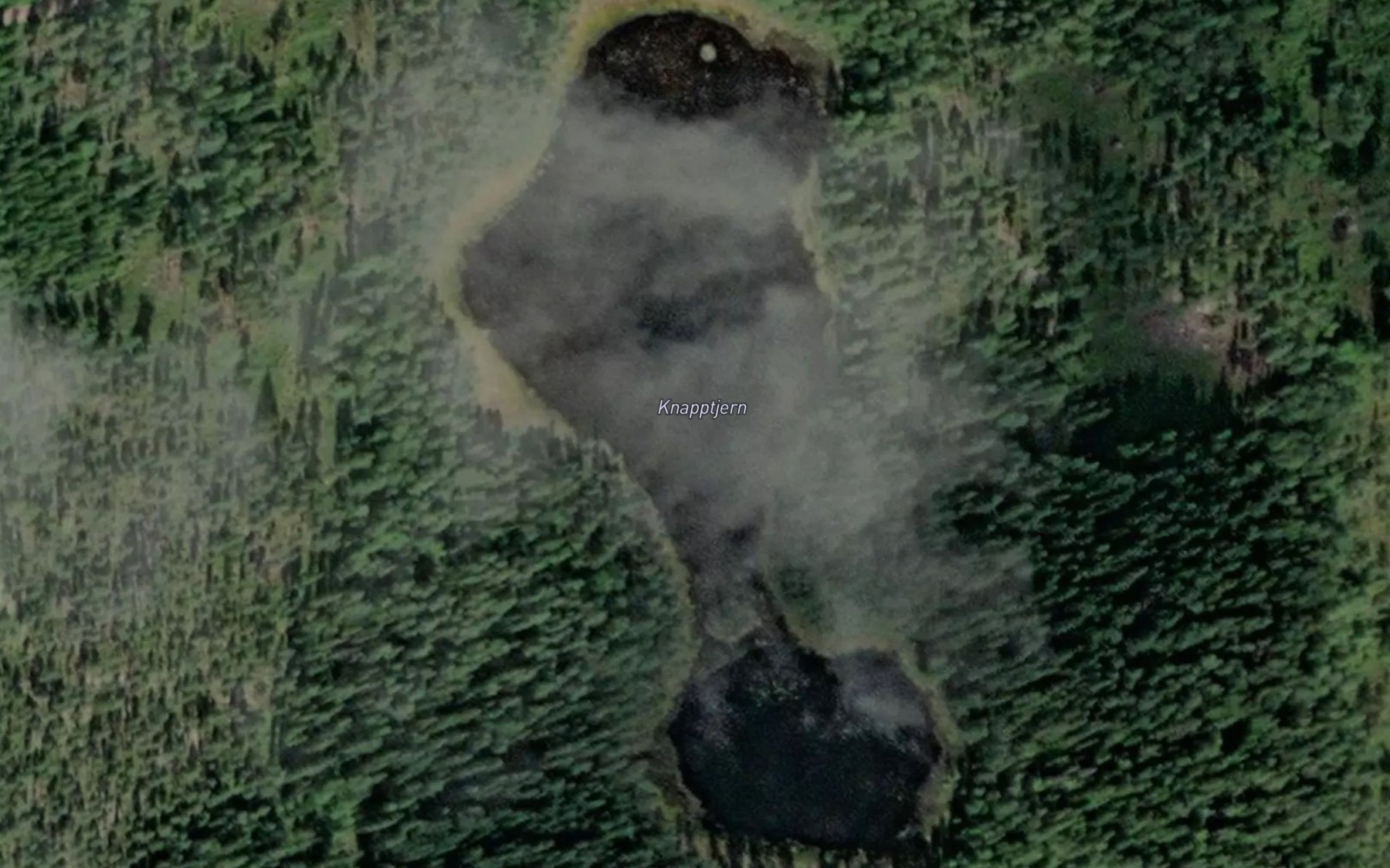 Satellite map of the Knapptjern