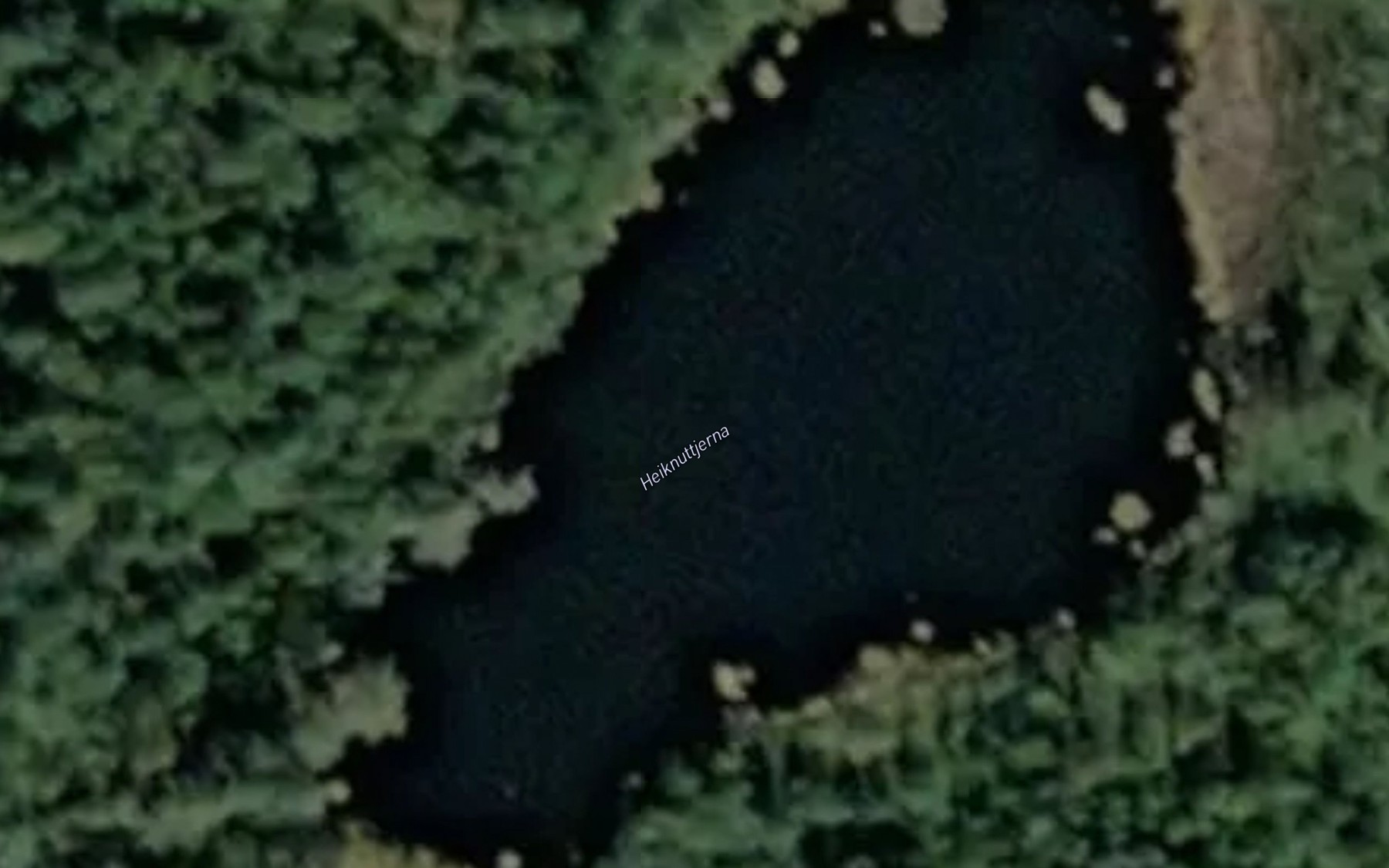 Satellite map of the Heiknuttjerna