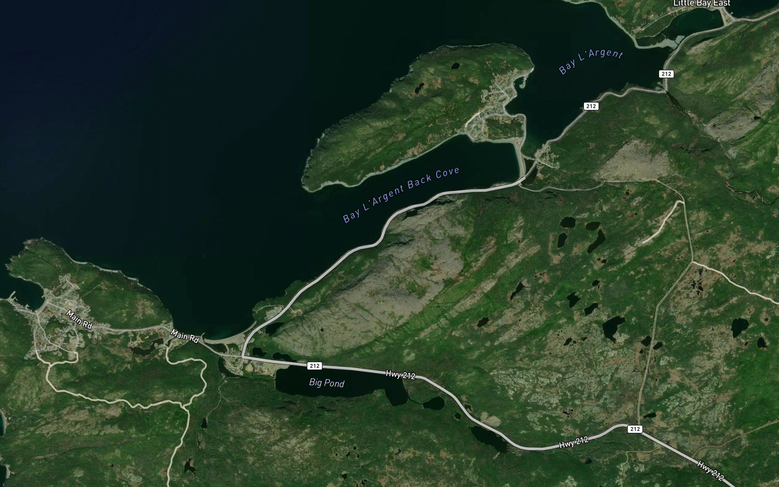 Bay L'Argent Back Cove