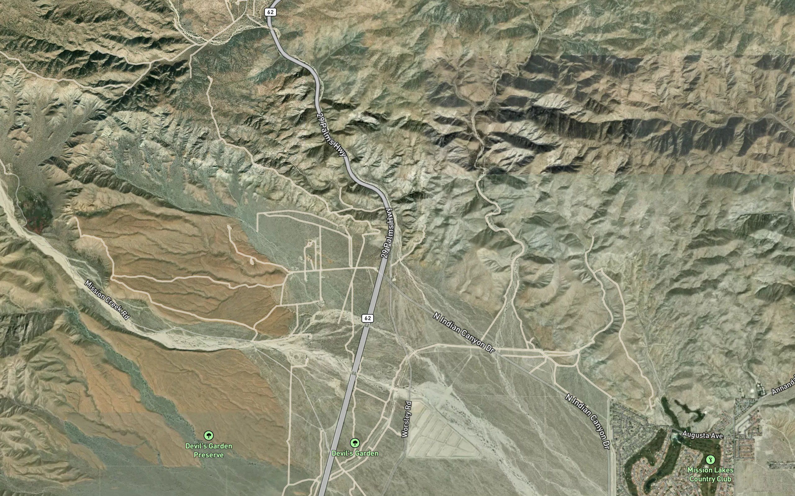 Dry Morongo Creek