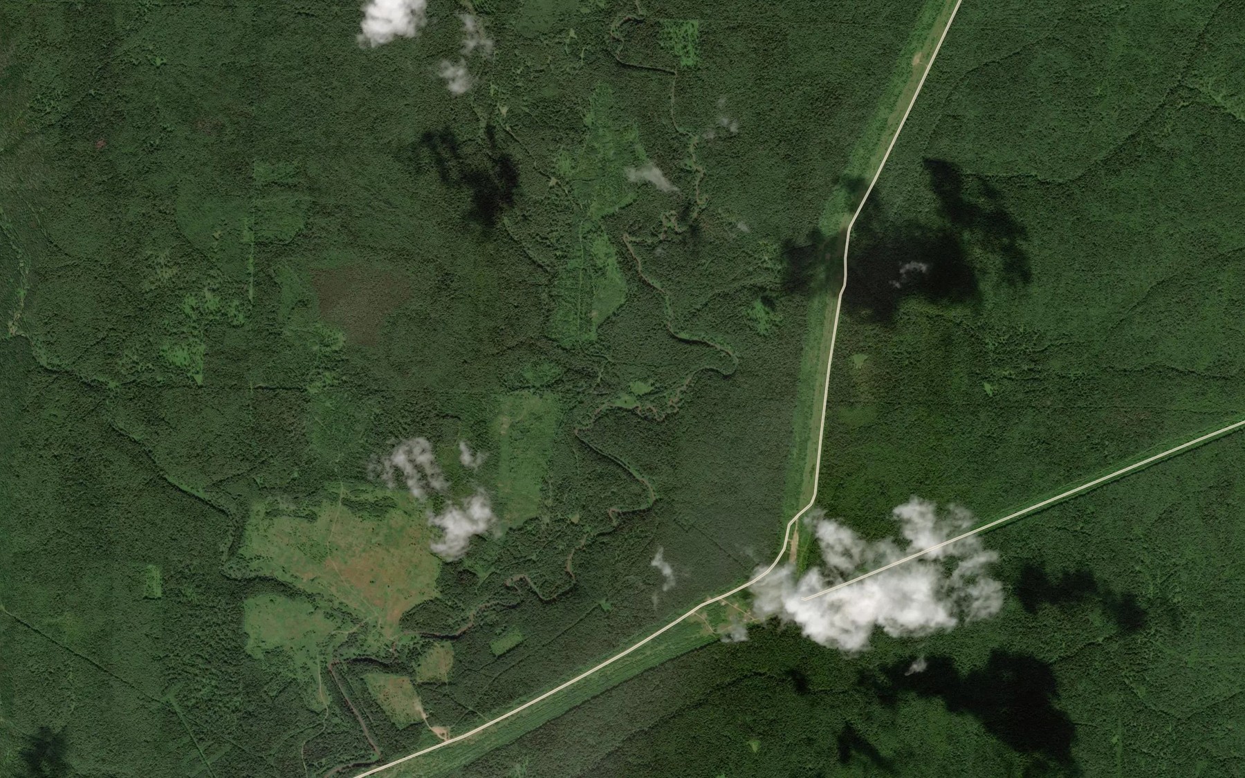 Satellite map of the Shmakovka