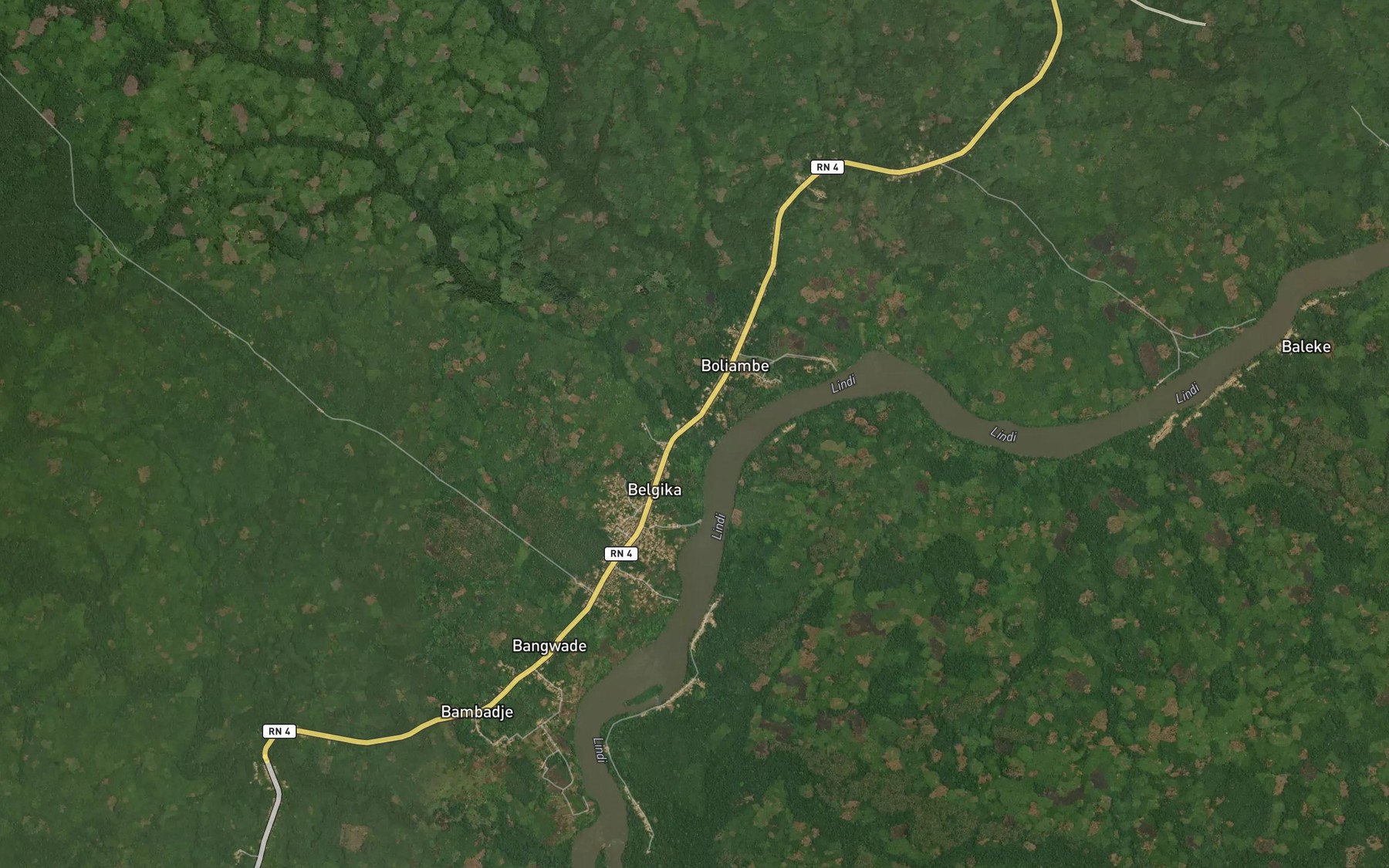Satellite map of the Azane