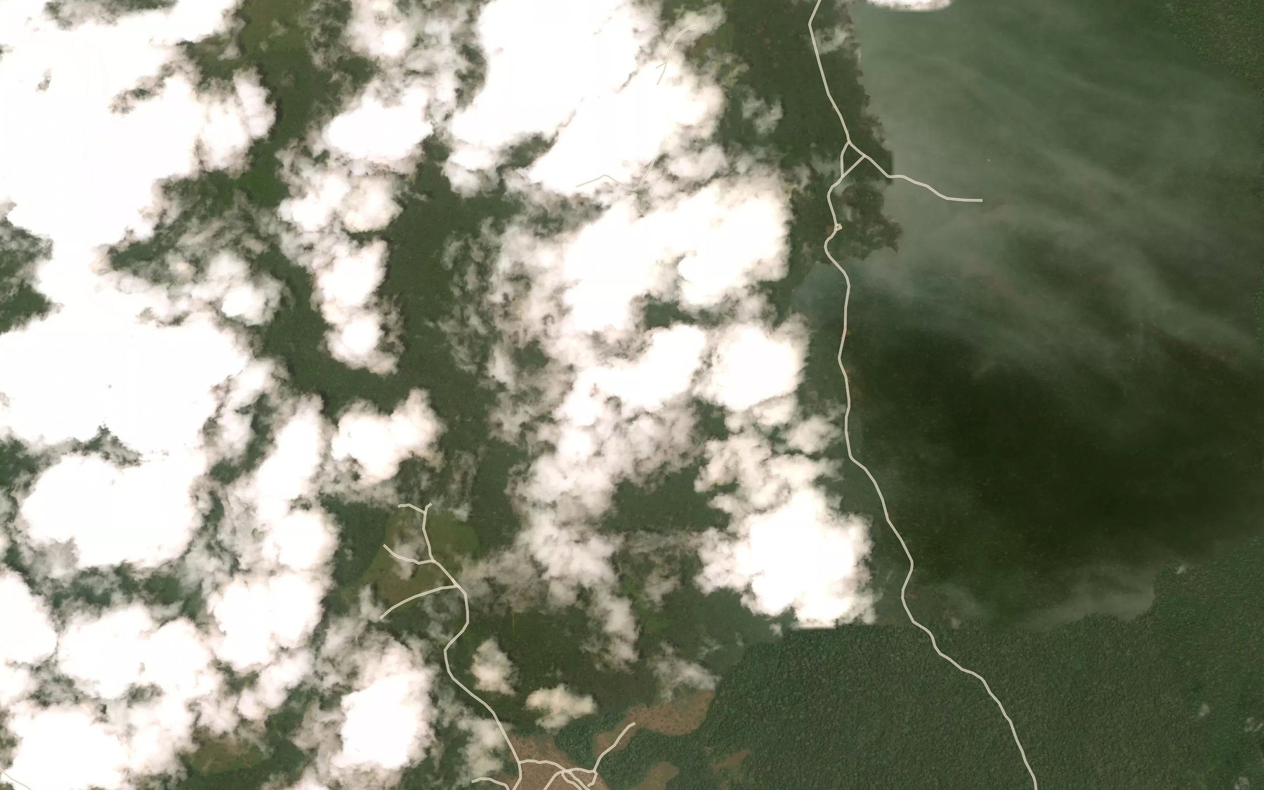 Satellite map of the Elezoa