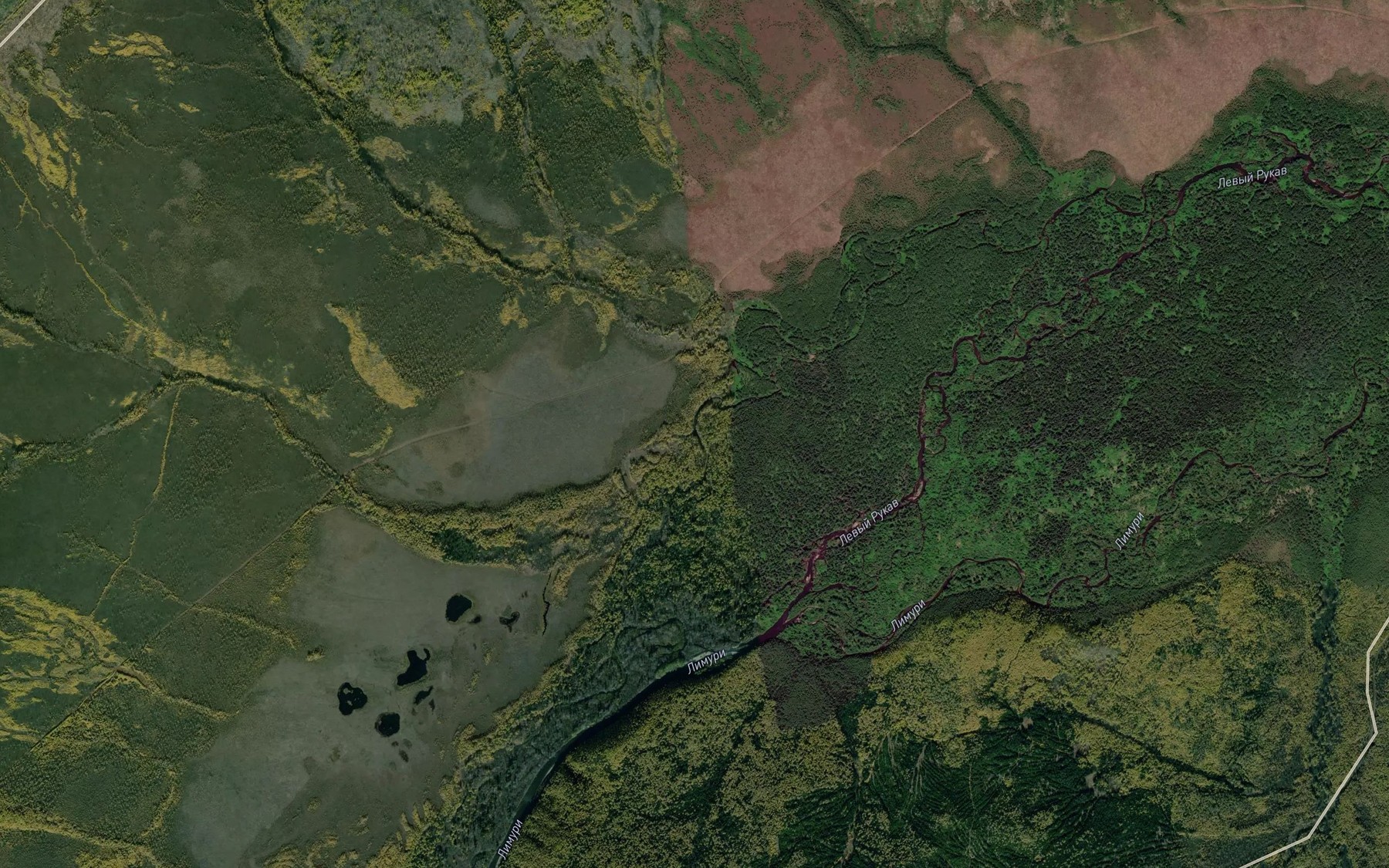 Satellite map of the Topkiy