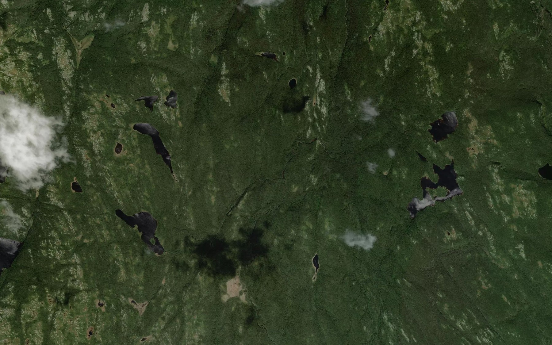 Satellite map of the Ruisseau des Claireurs