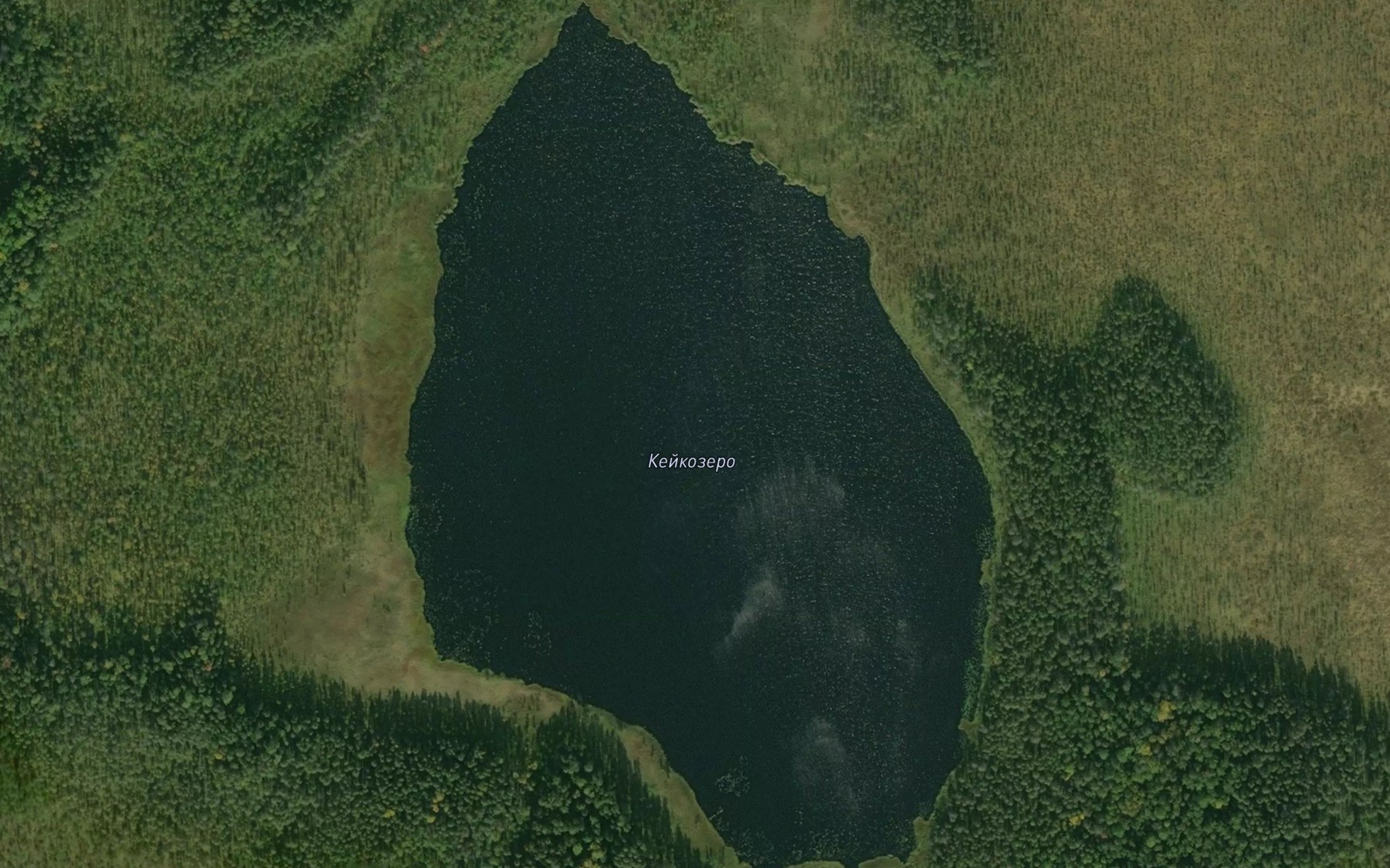 Satellite map of the Nadka