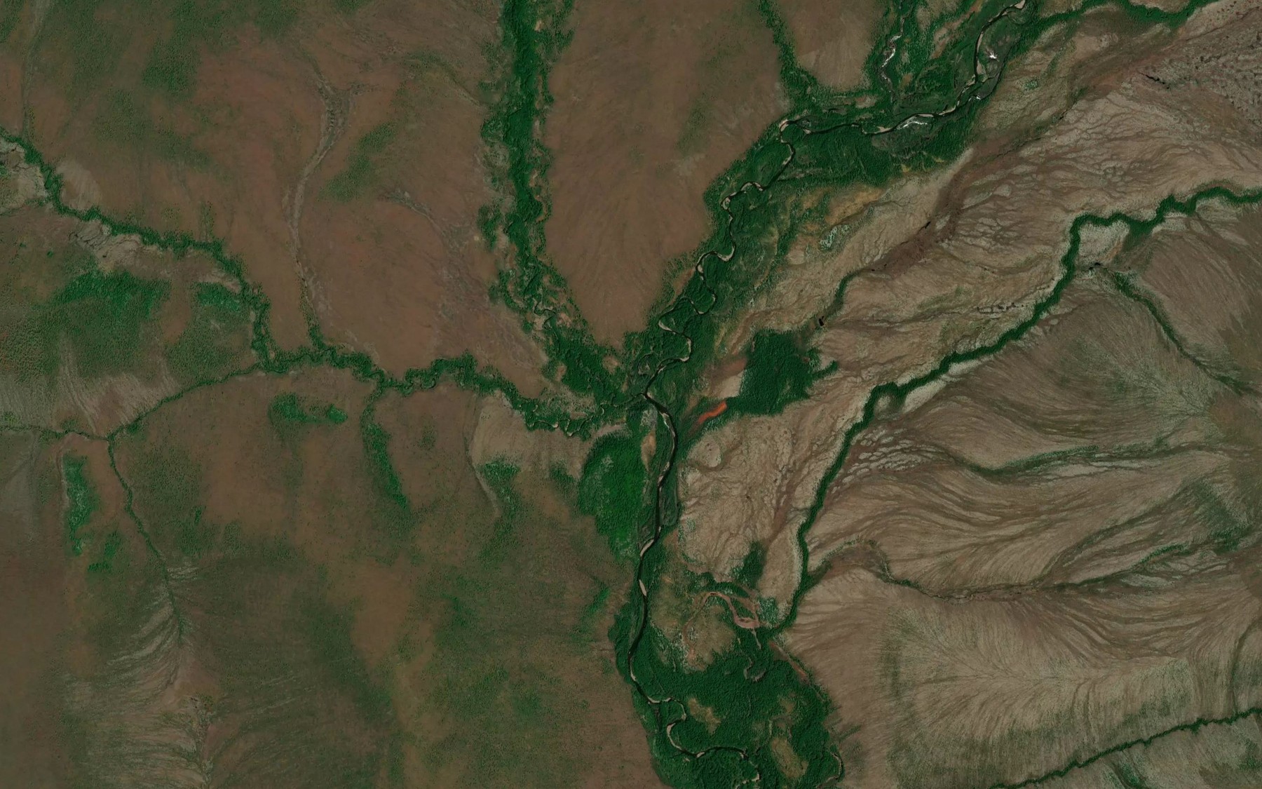 Satellite map of the Tamak
