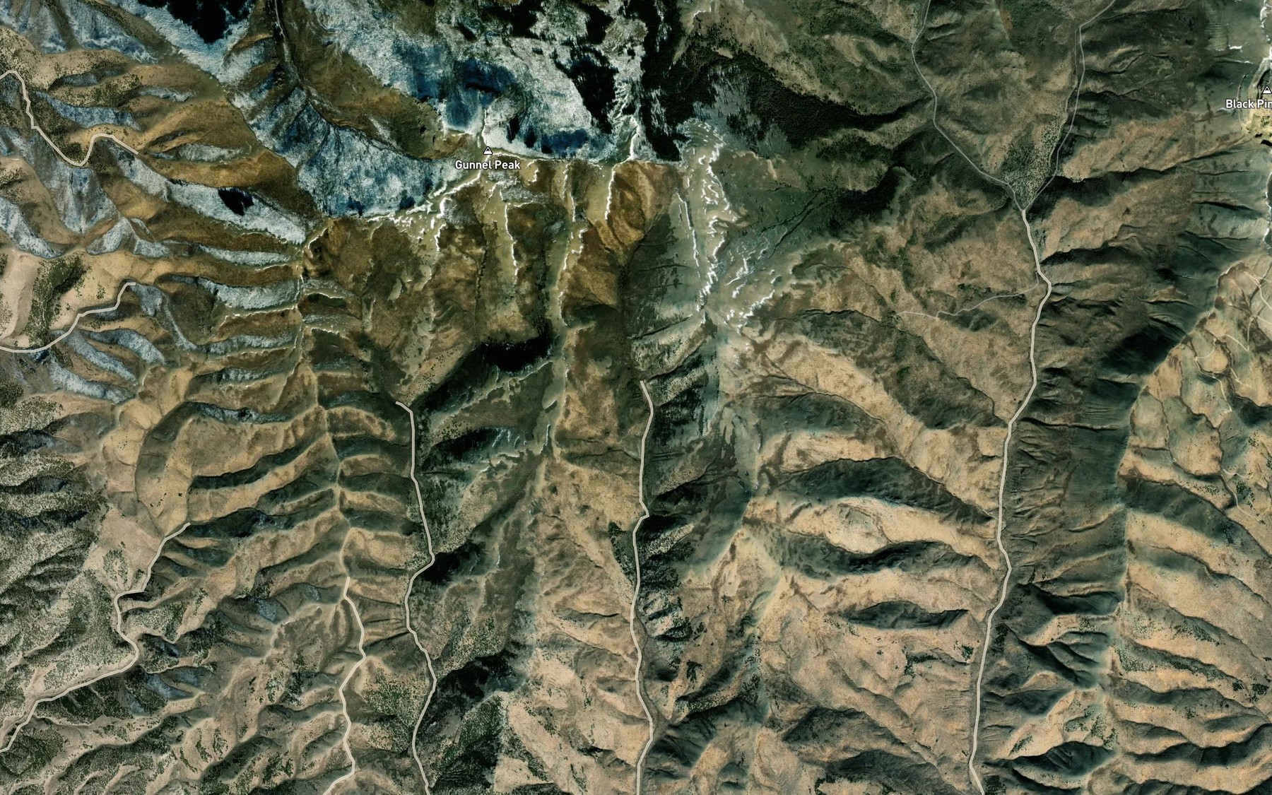 Satellite map of the Formation Springs