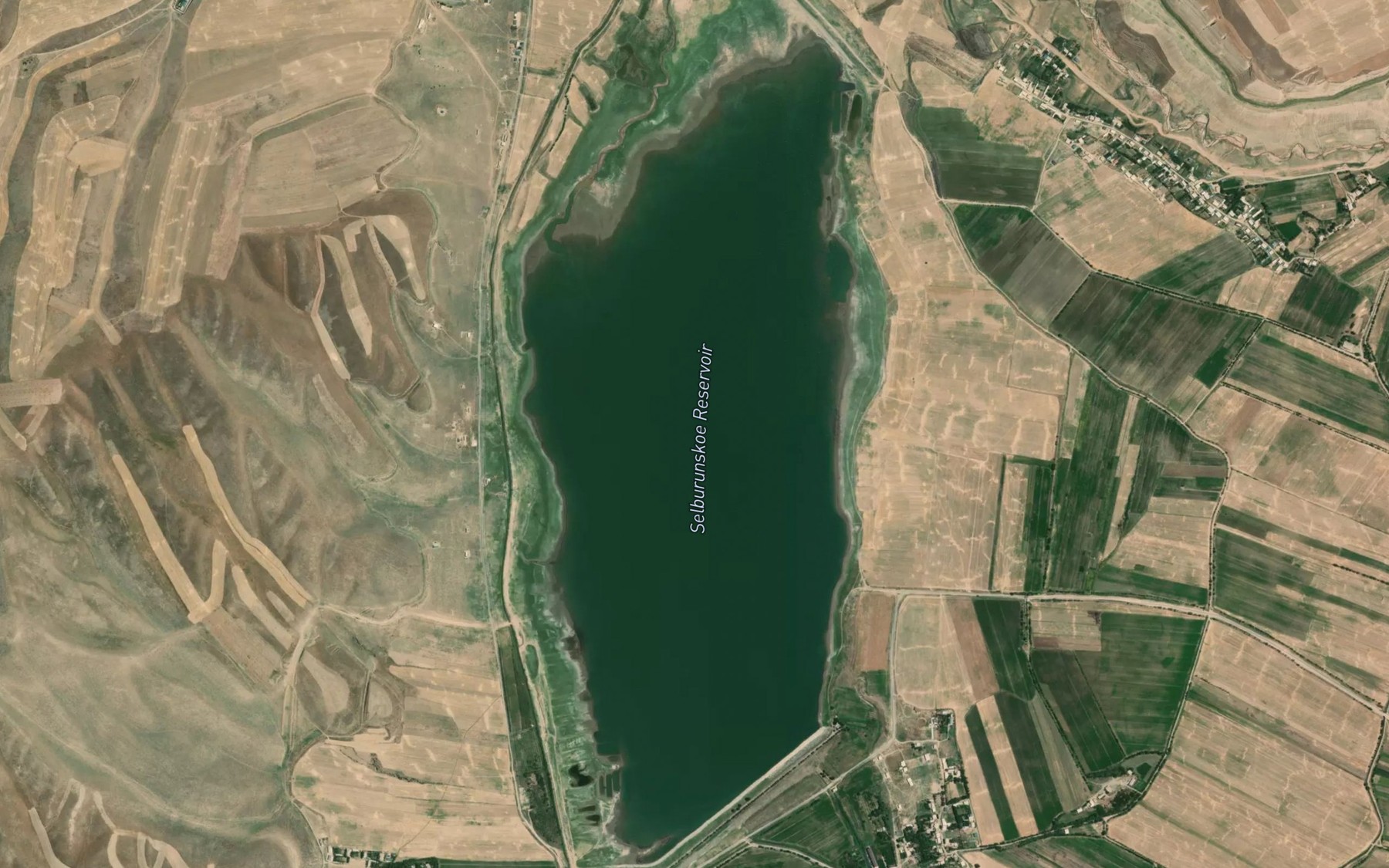Satellite map of the Obanbori Selbur