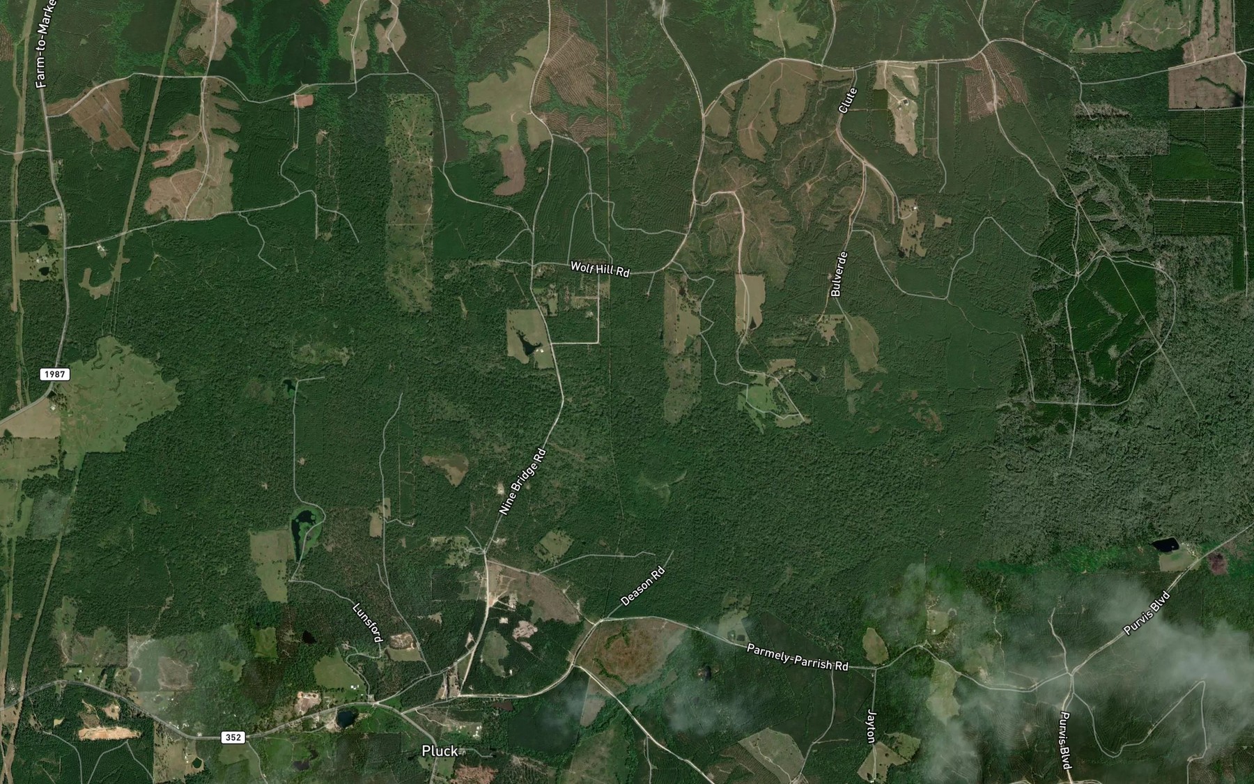Satellite map of the School Branch
