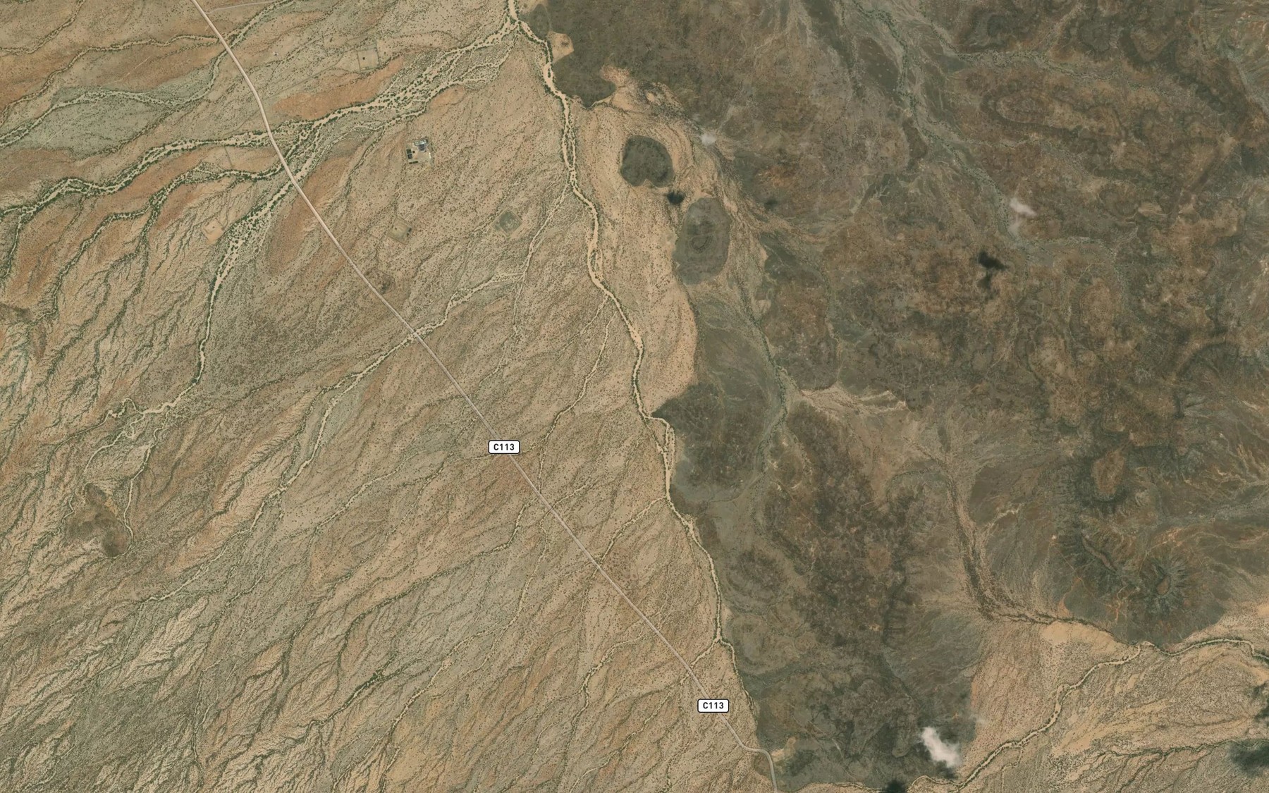 Satellite map of the Loparokowayen