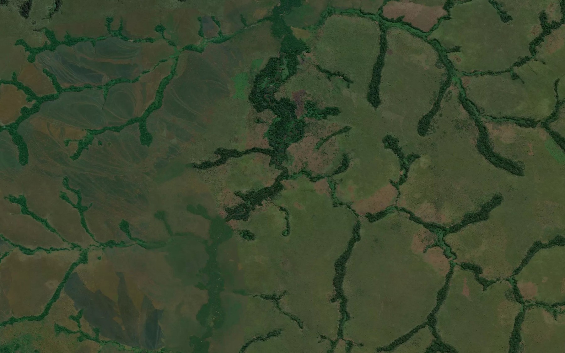 Satellite map of the Mumvulube