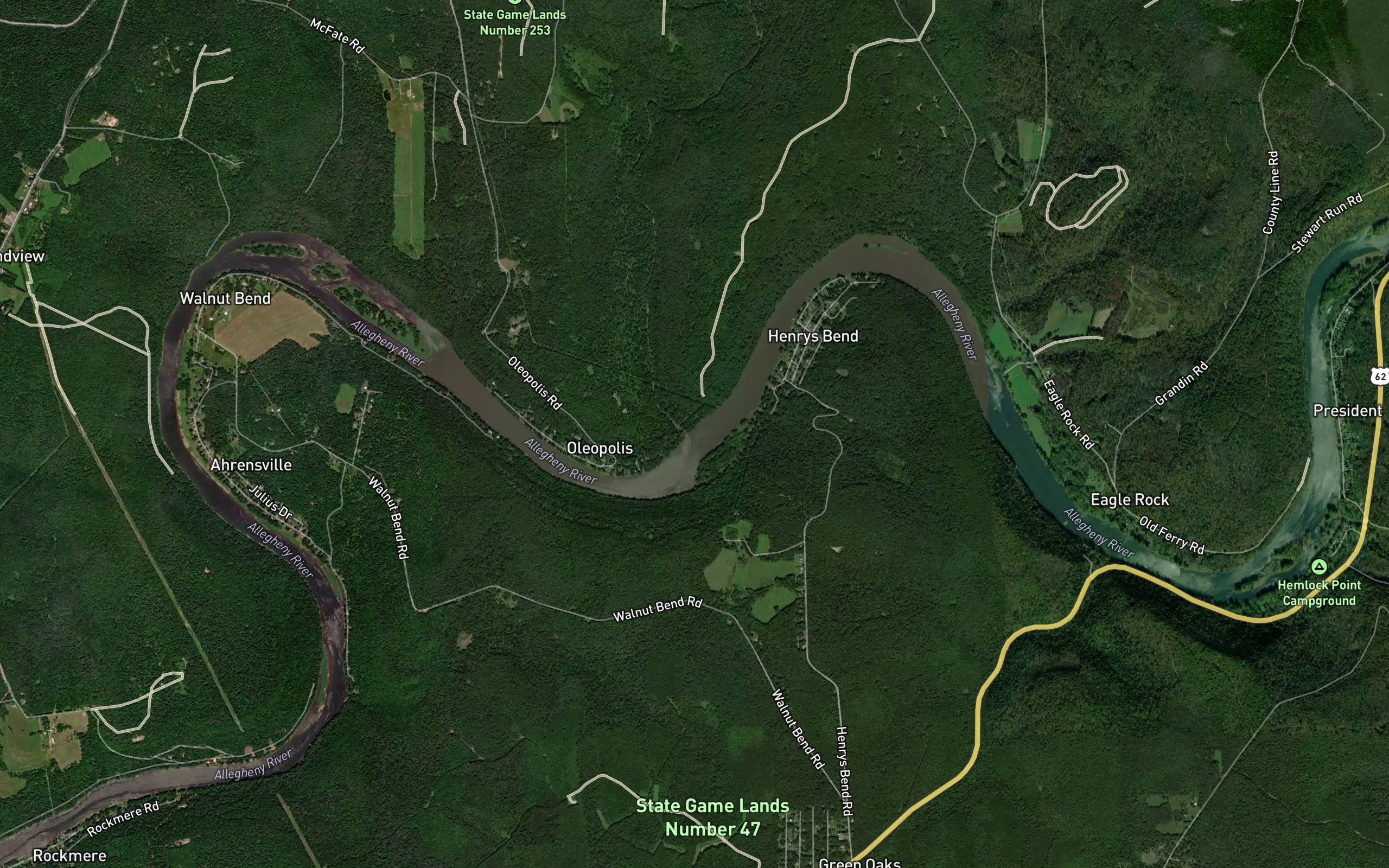 Pithole Creek