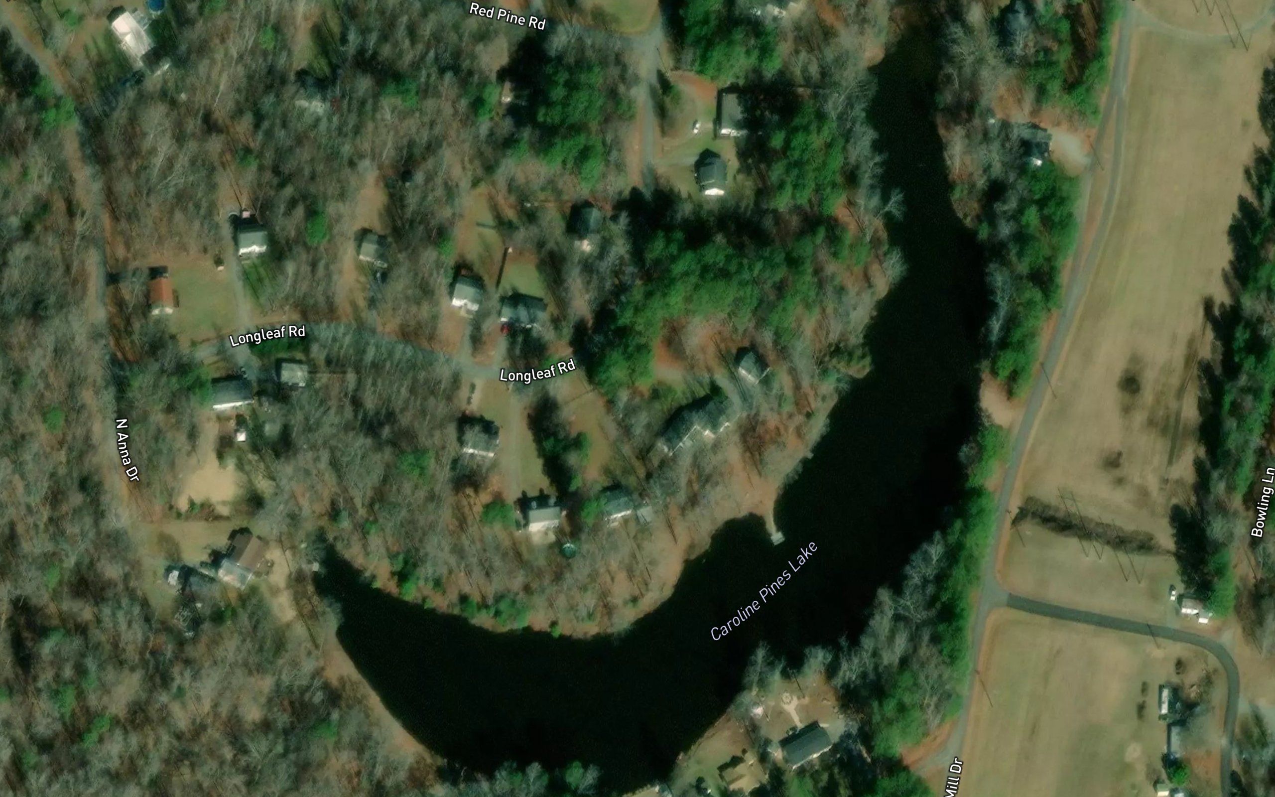 Caroline Pines Lake