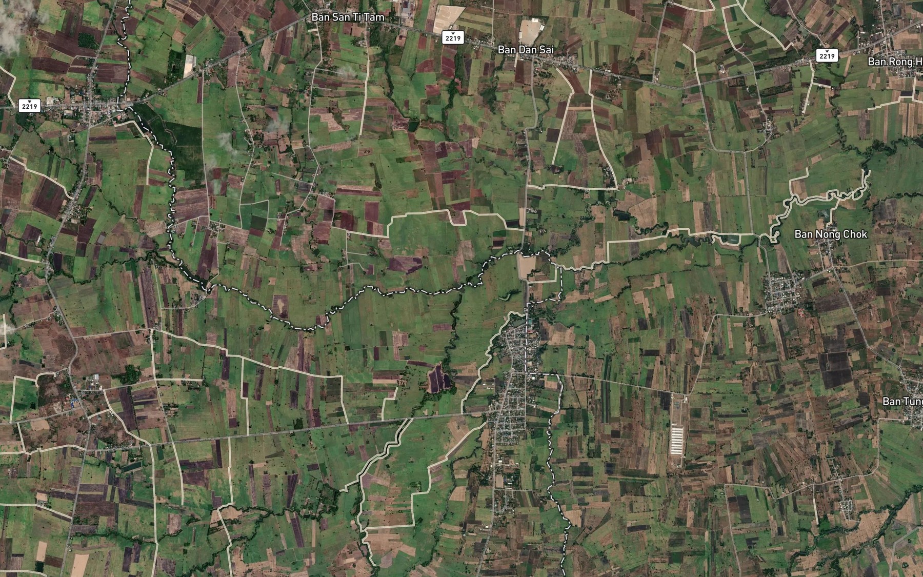 Satellite map of the Huai Lam Phakkat