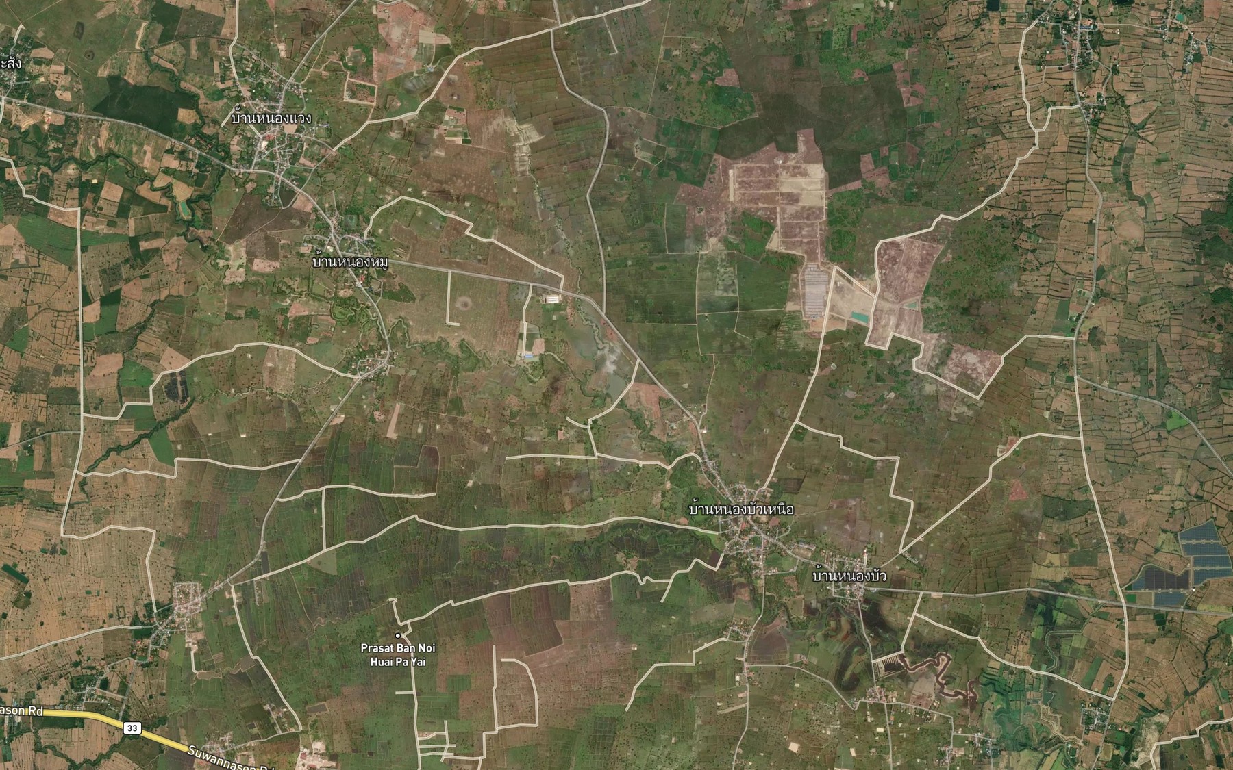 Satellite map of the Nong Bua Nuea