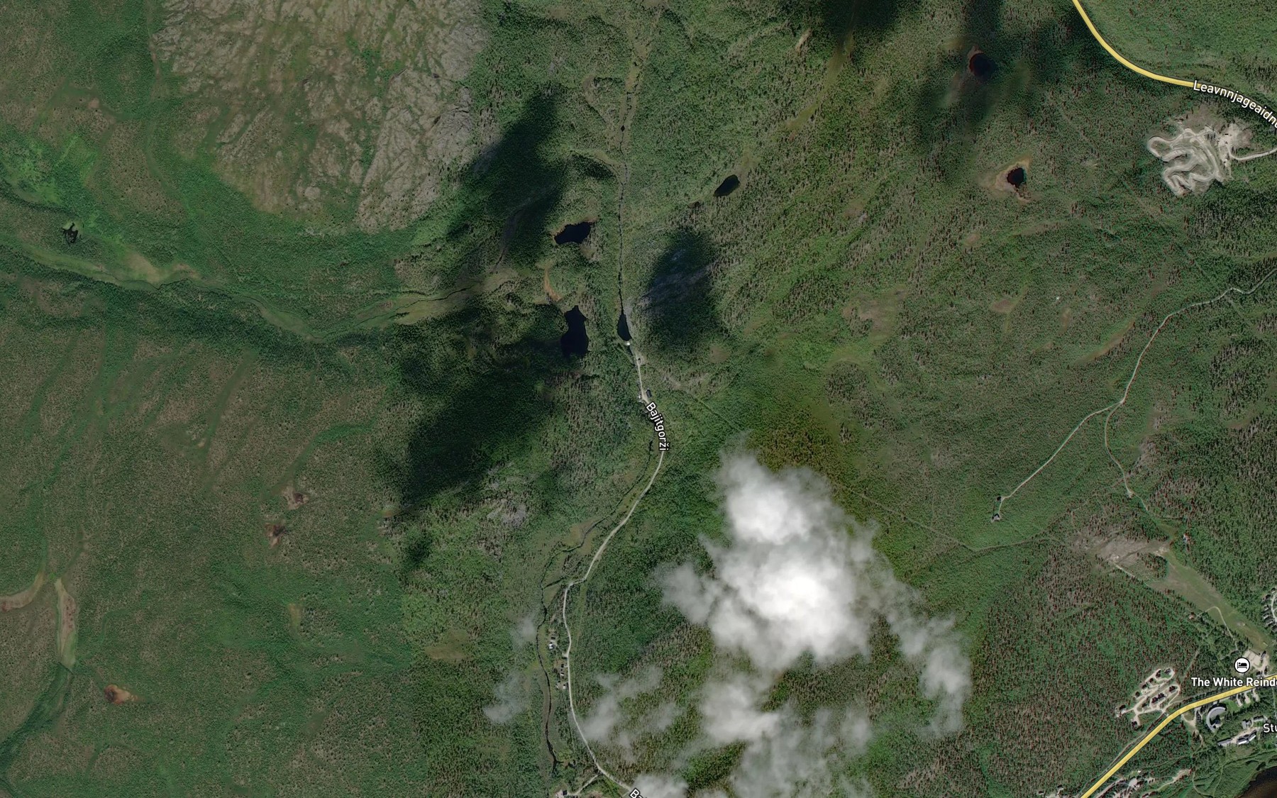 Satellite map of the Bajitgorni