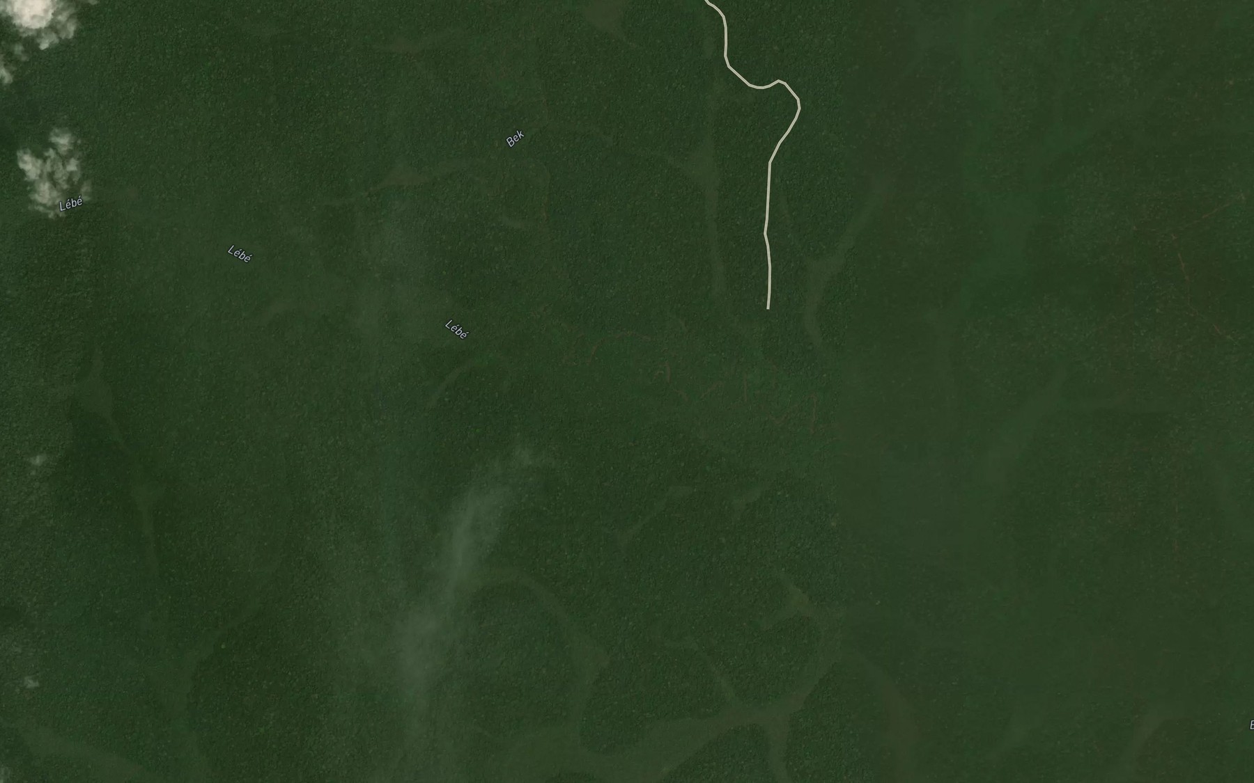 Satellite map of the Mokalessi