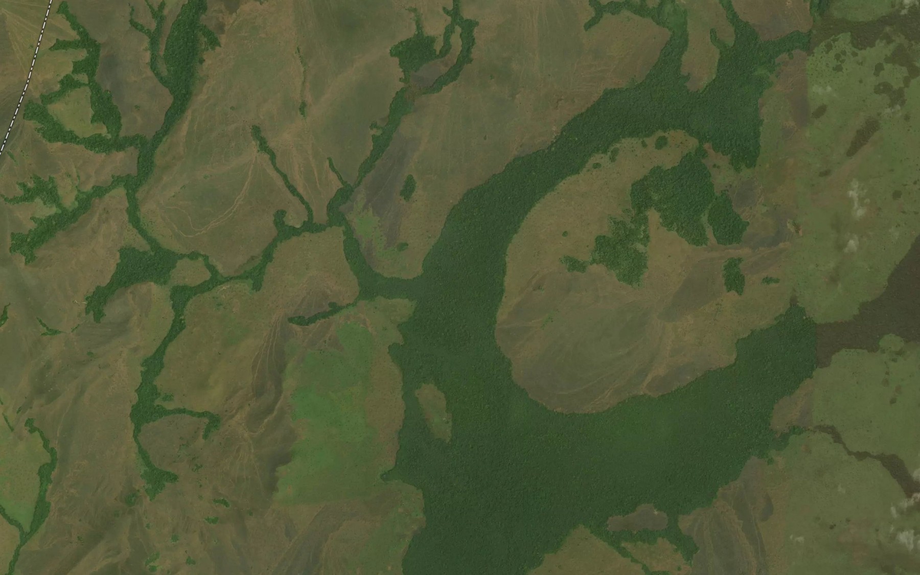 Satellite map of the Mandjamba